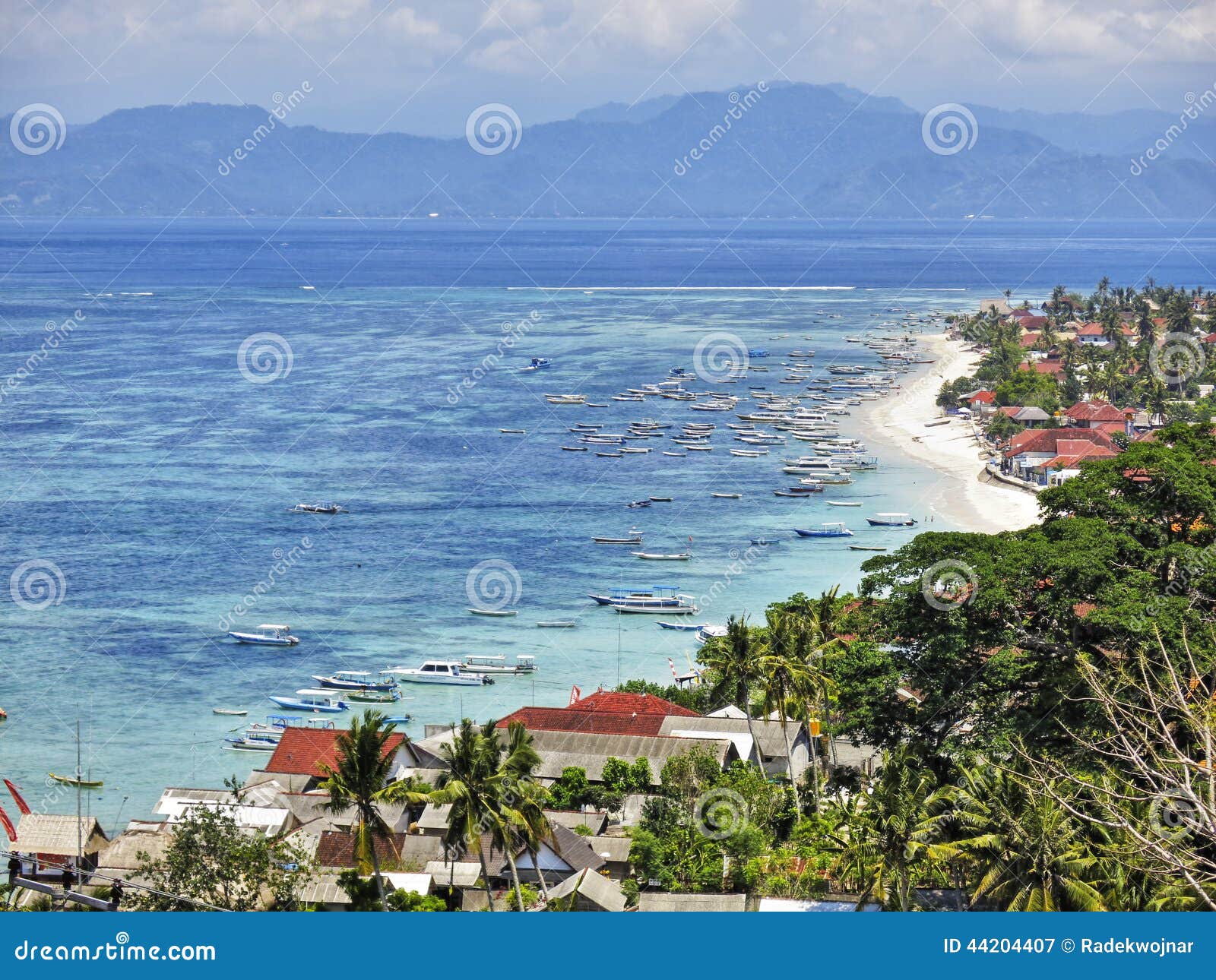 nusa lembongan top view