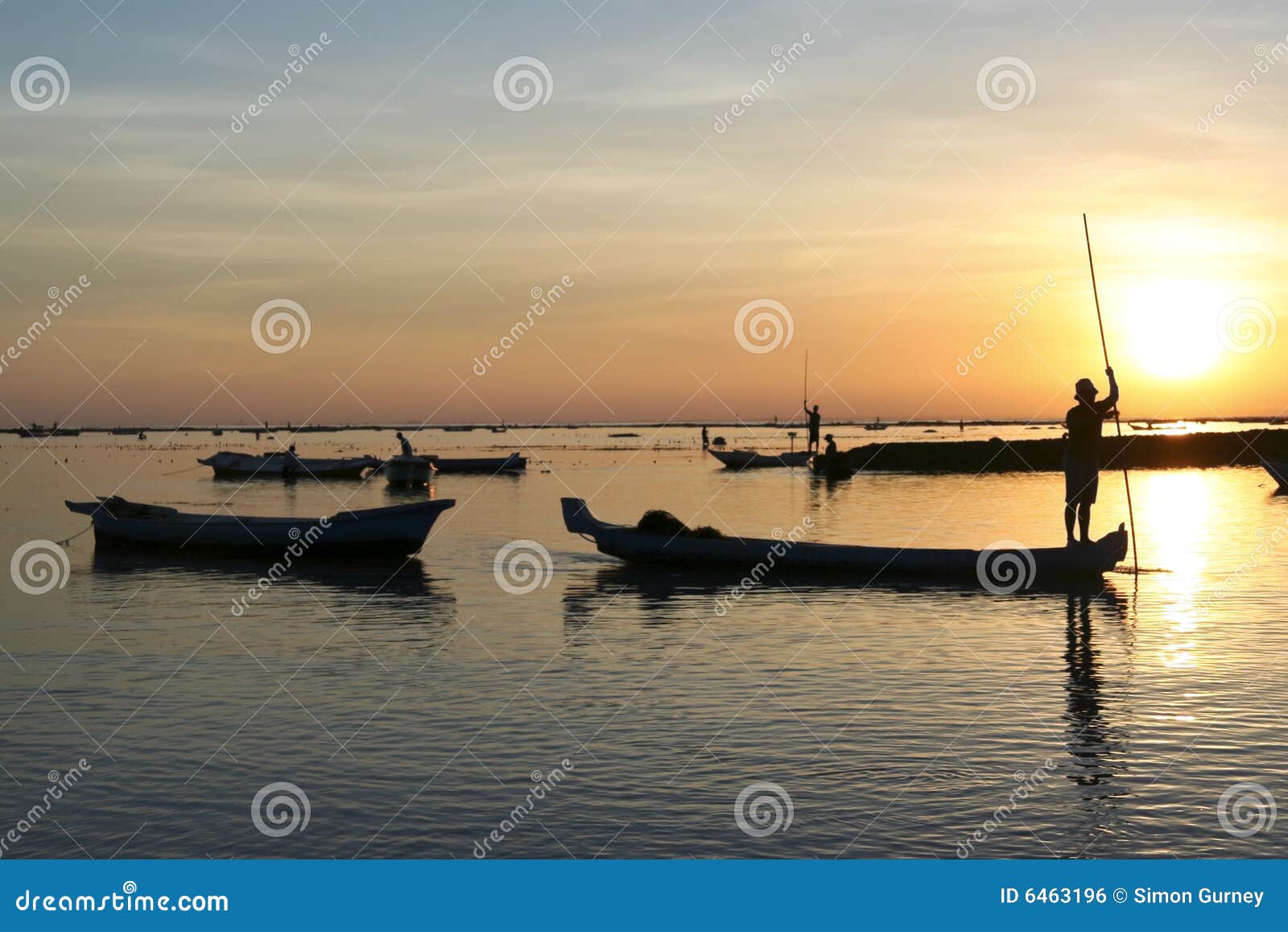 nusa lembongan sunset boats bali indonesia