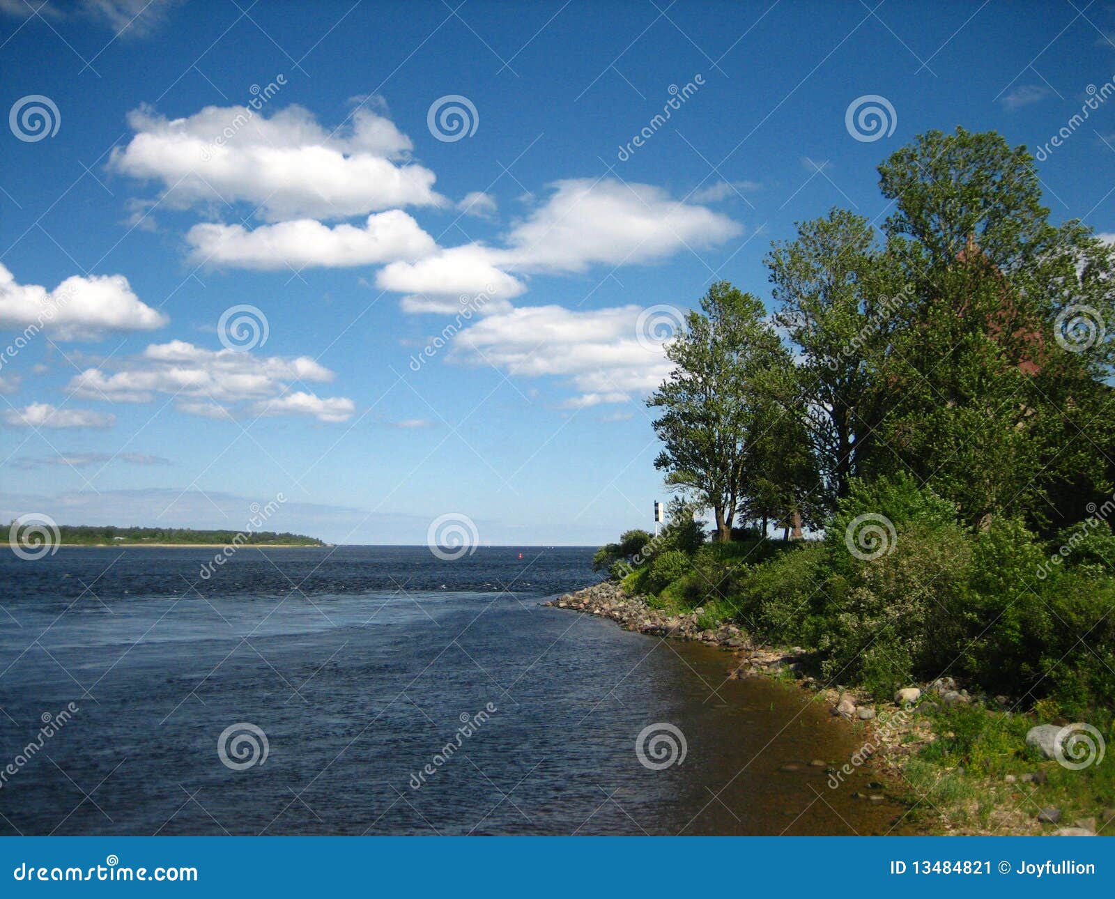 Nut island stock image. Image of neva, lake, river, island 13484821