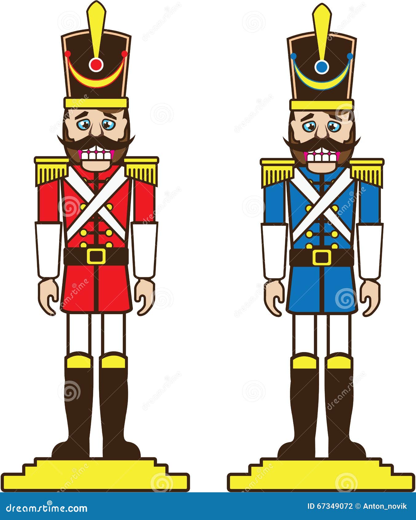 Nutcracker Vector Illustration Stock Vector - Illustration of icon