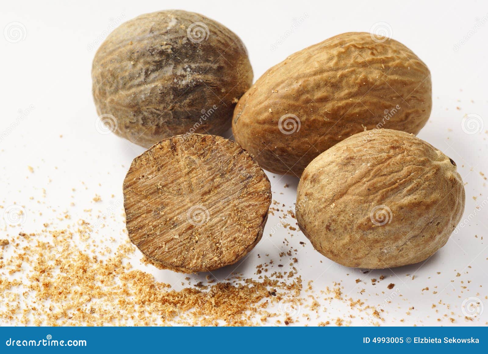 Nutmeg stock image. Image of recipe, organic, food, spice 4993005