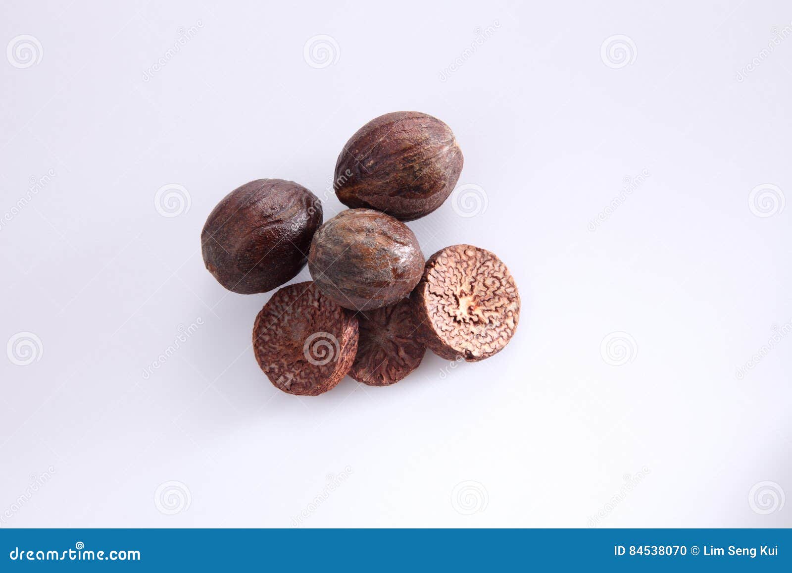 Nutmeg stock photo. Image of brown, spice, food, aroma 84538070