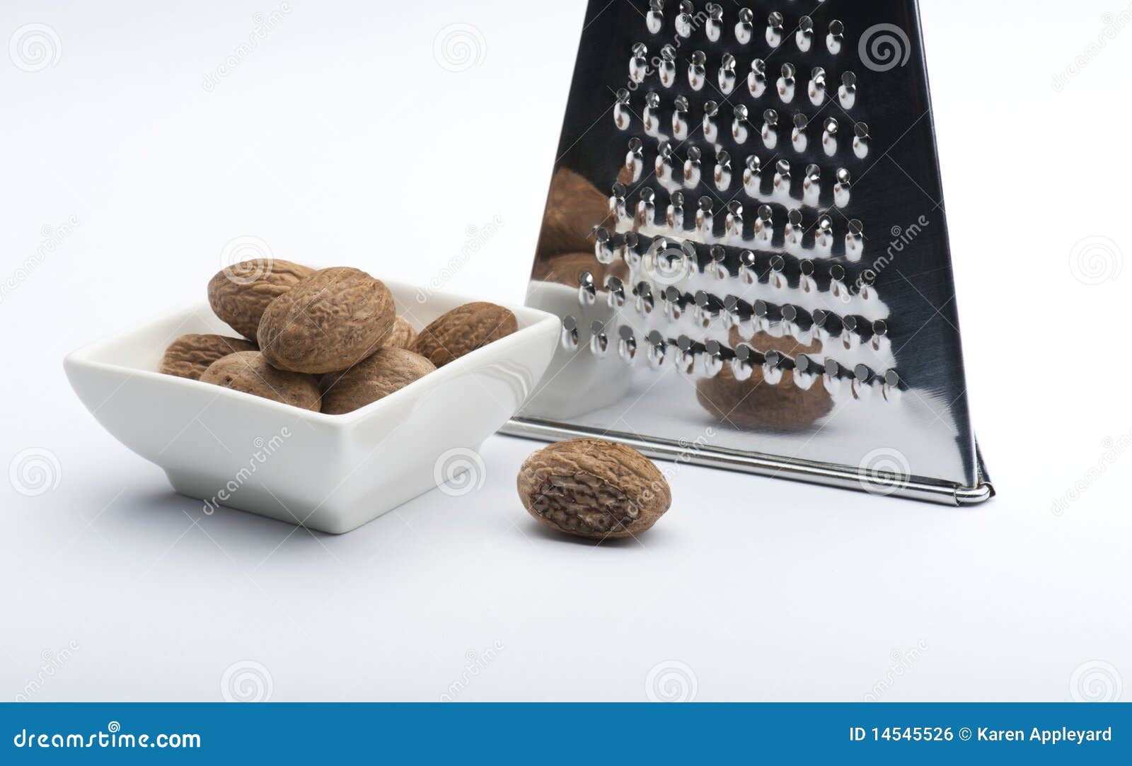 Nutmegs stock photo. Image of nutmeg, ingredient, white 14545526