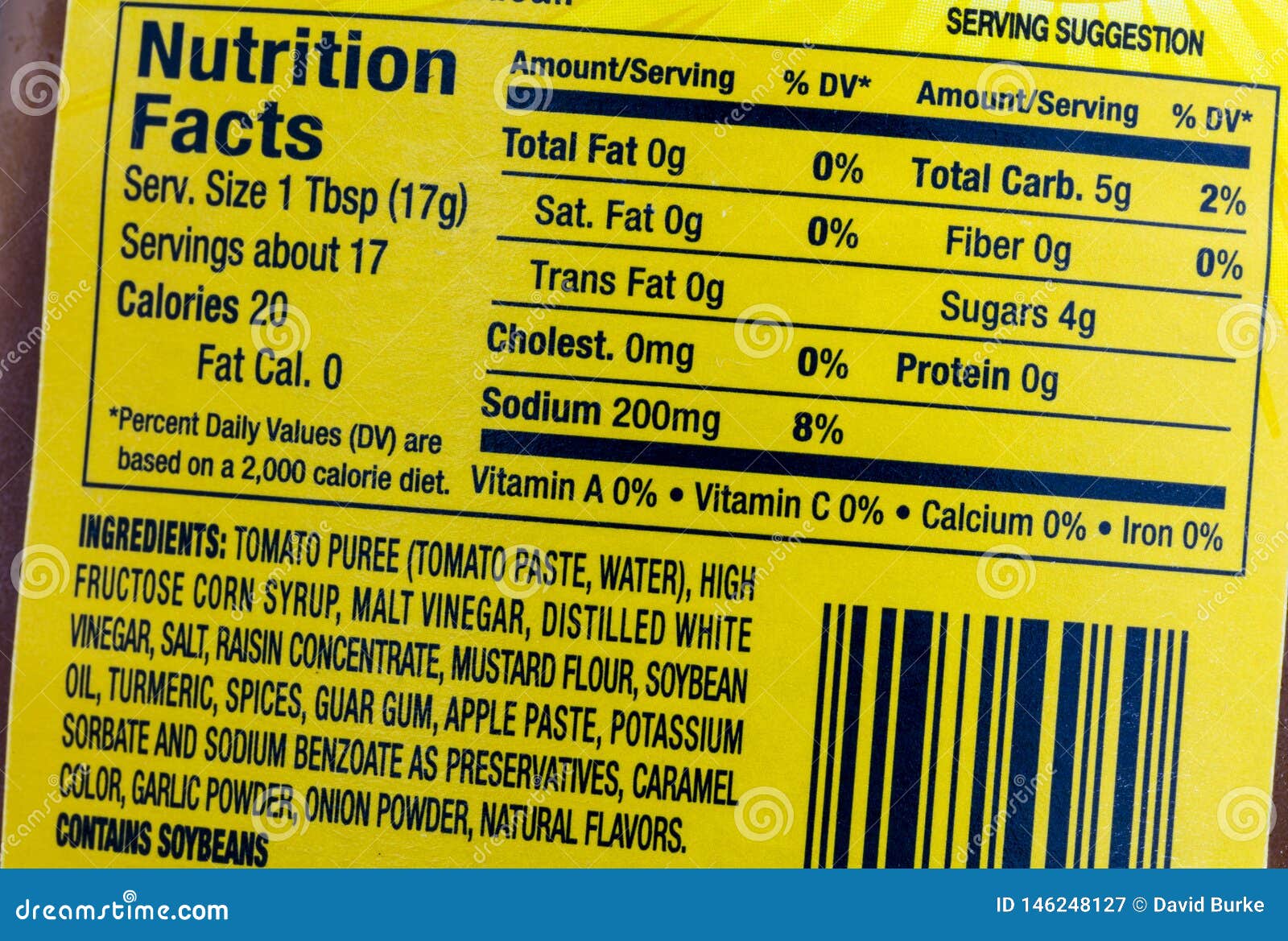 nutrition facts ingredient food label sodium cholesterol servings