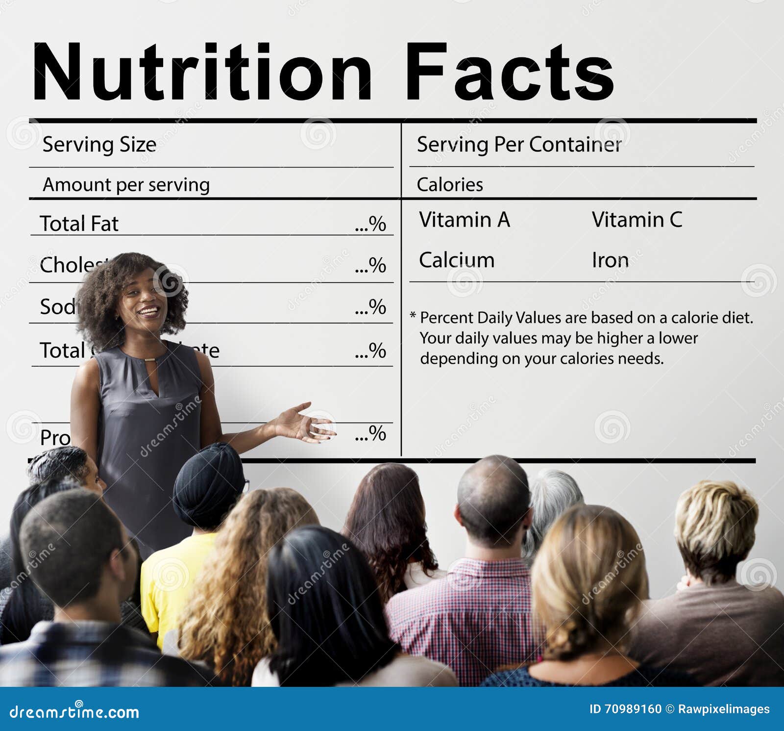 nutrition facts health medicine eating food diet concept