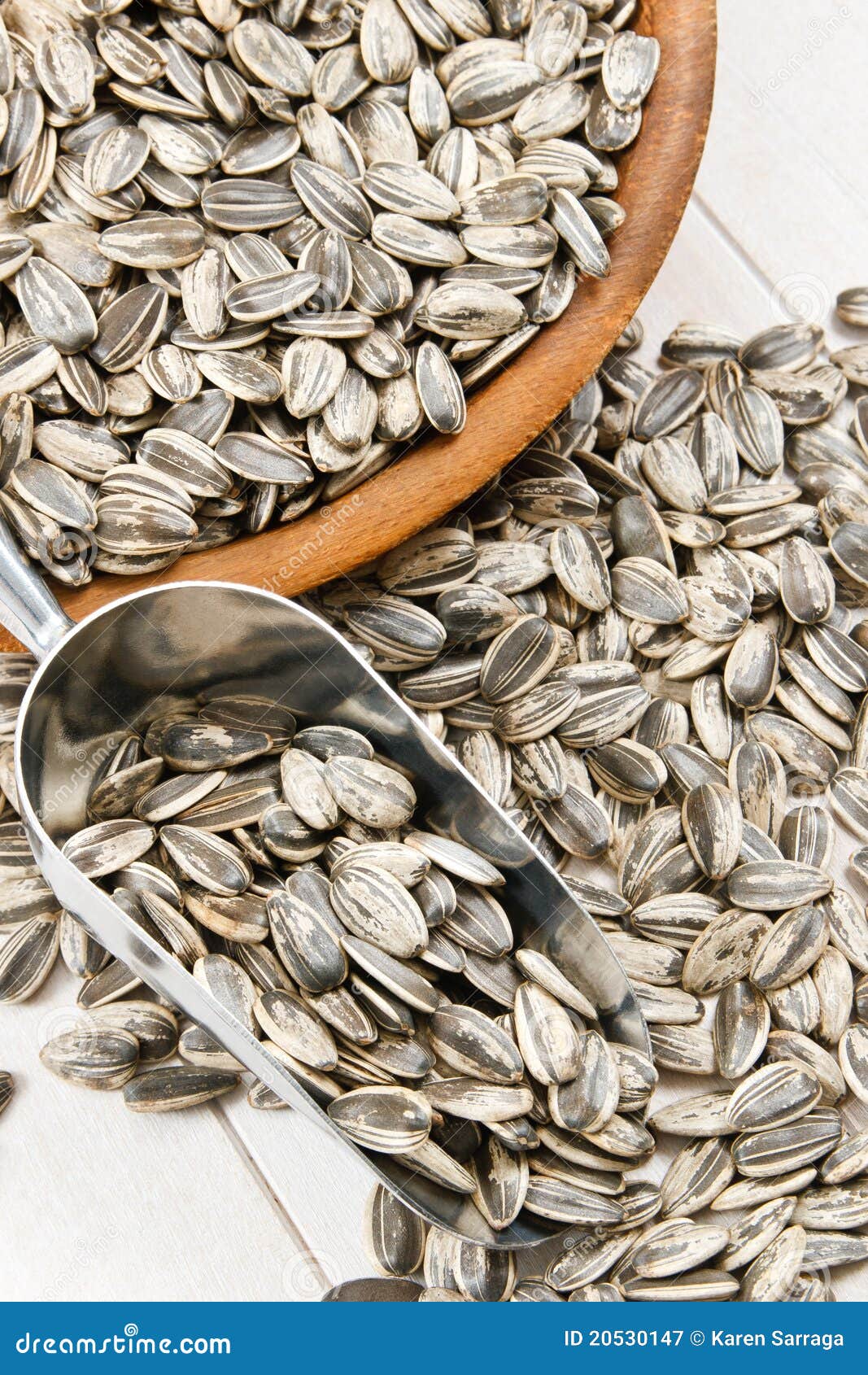Nutritious Sunflower Seeds in the Hull Stock Image Image of bowl