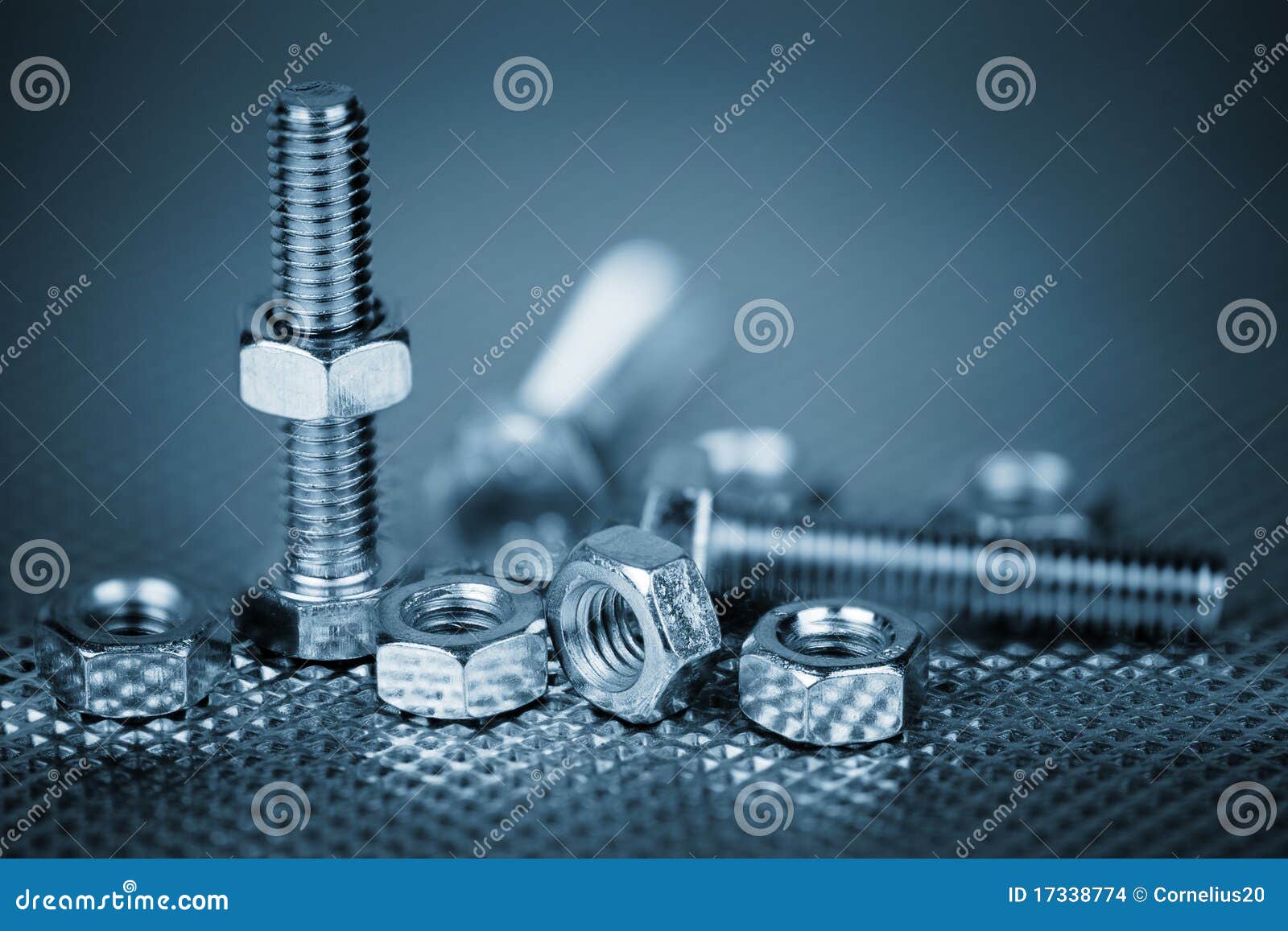 Nuts and bolts stock photo. Image of handyman, metal 17338774