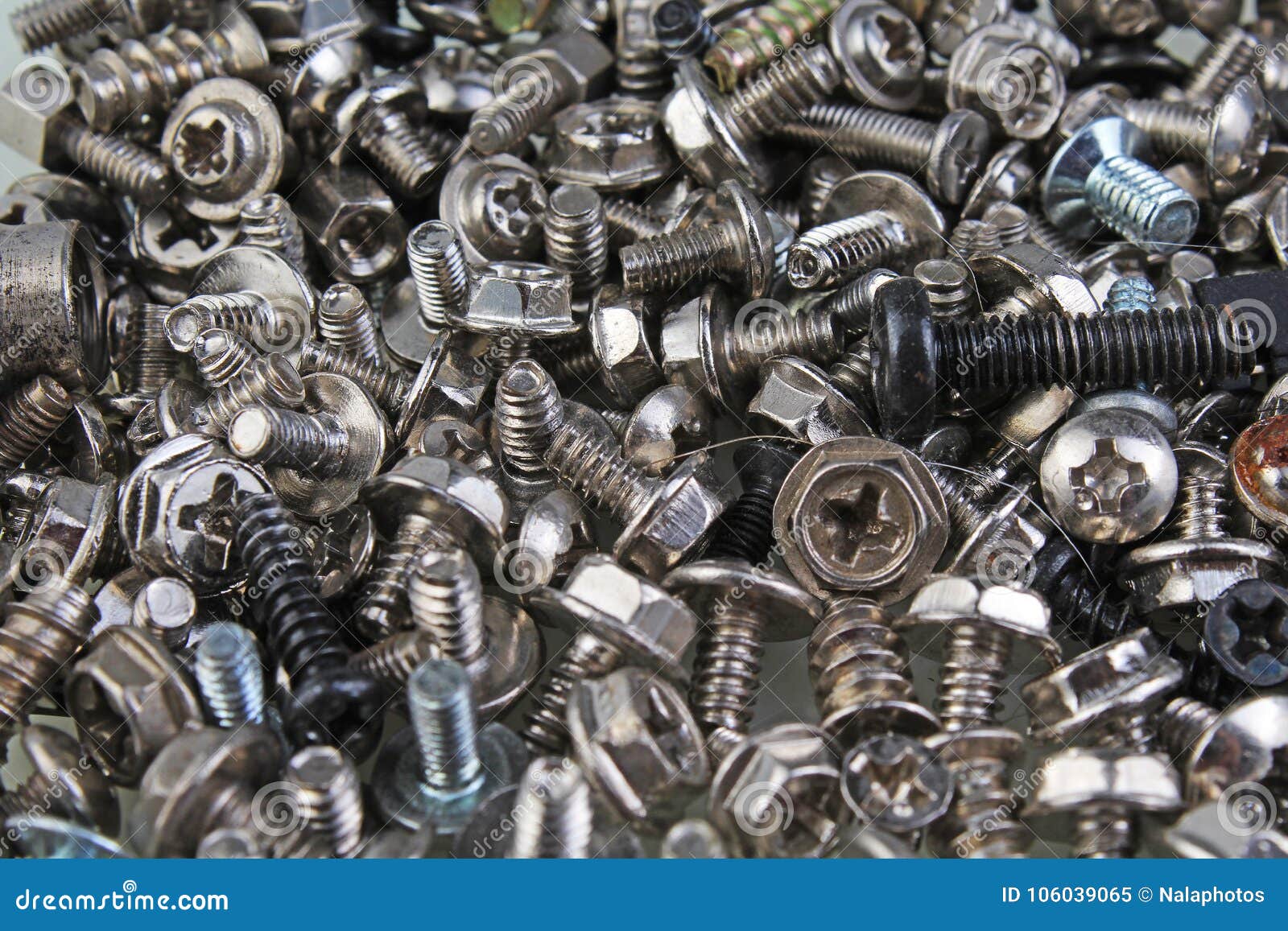 nuts and bolts. tweak bolts,twist texture pattern as background. alloy silver abstract art artsy background