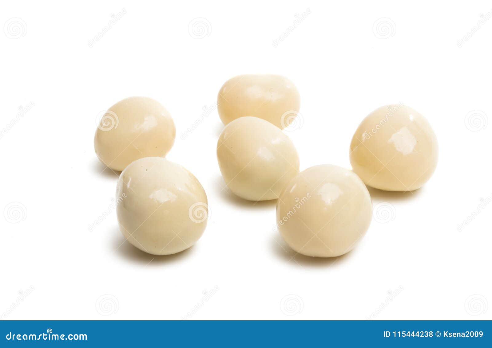 Nuts in Chocolate Glaze Isolated Stock Photo Image of dragee