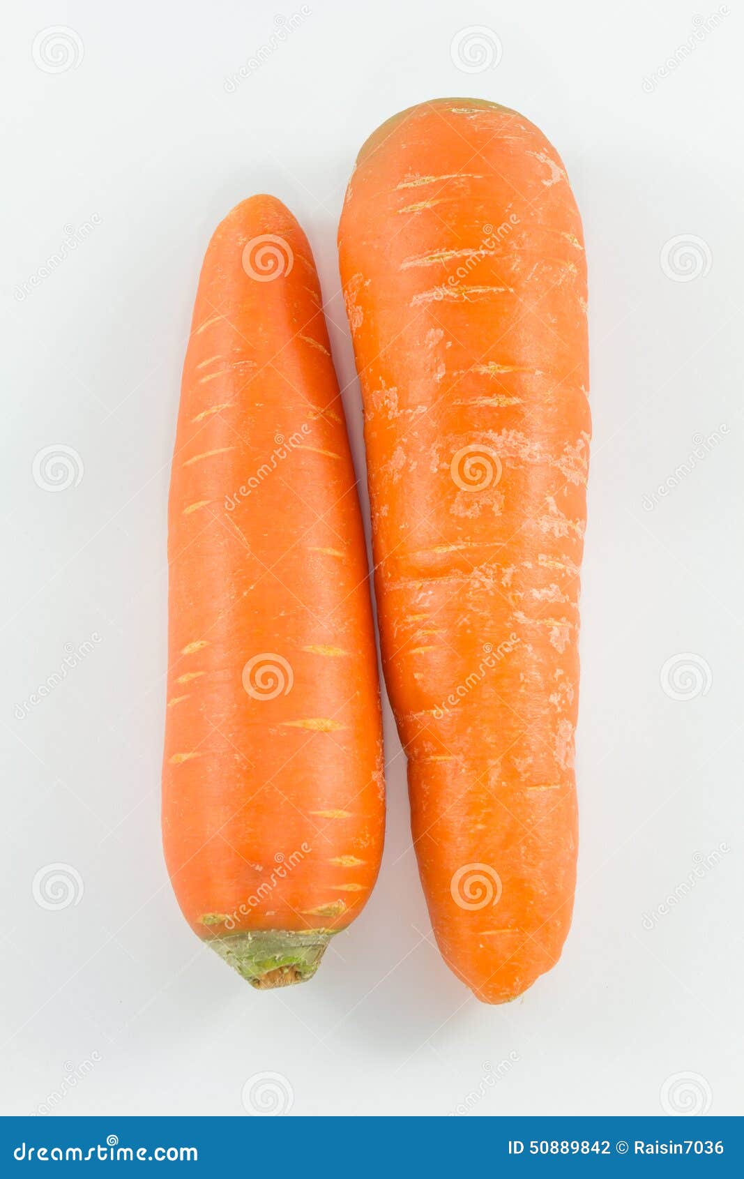 nutural color and fresh carrot.