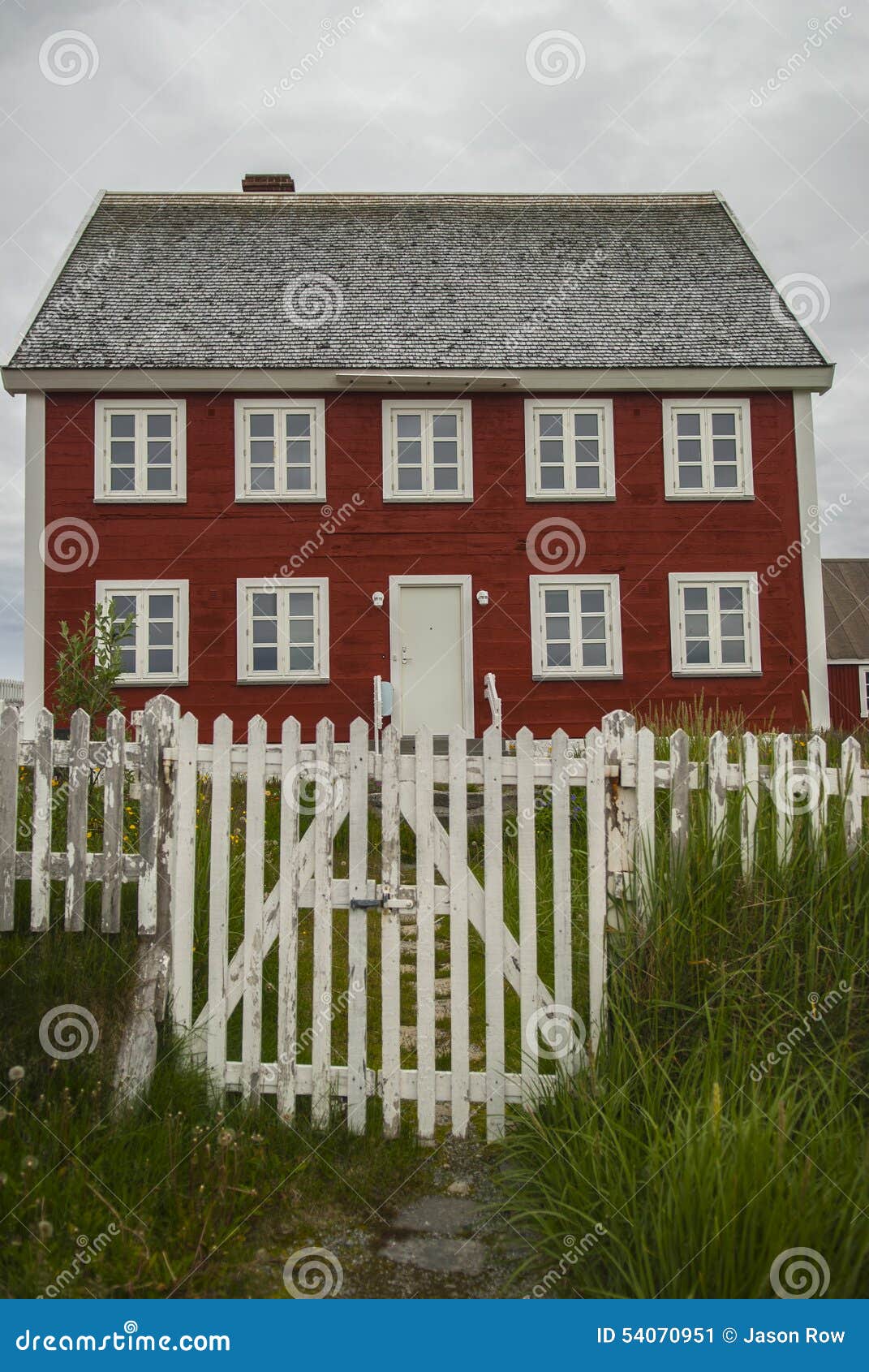 Nuuk, Capital of Greenland stock image. Image of houses - 54070951