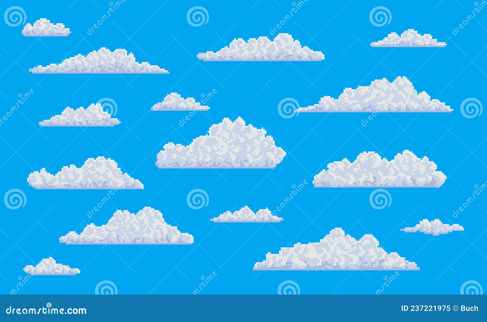 Vetores de Jogo Do Céu Azul Nuvens Ícone Da Nuvem Forma Da Nuvem Jogo De  Nuvens Diferentes Ilustração Do Vetor e mais imagens de Abstrato - iStock