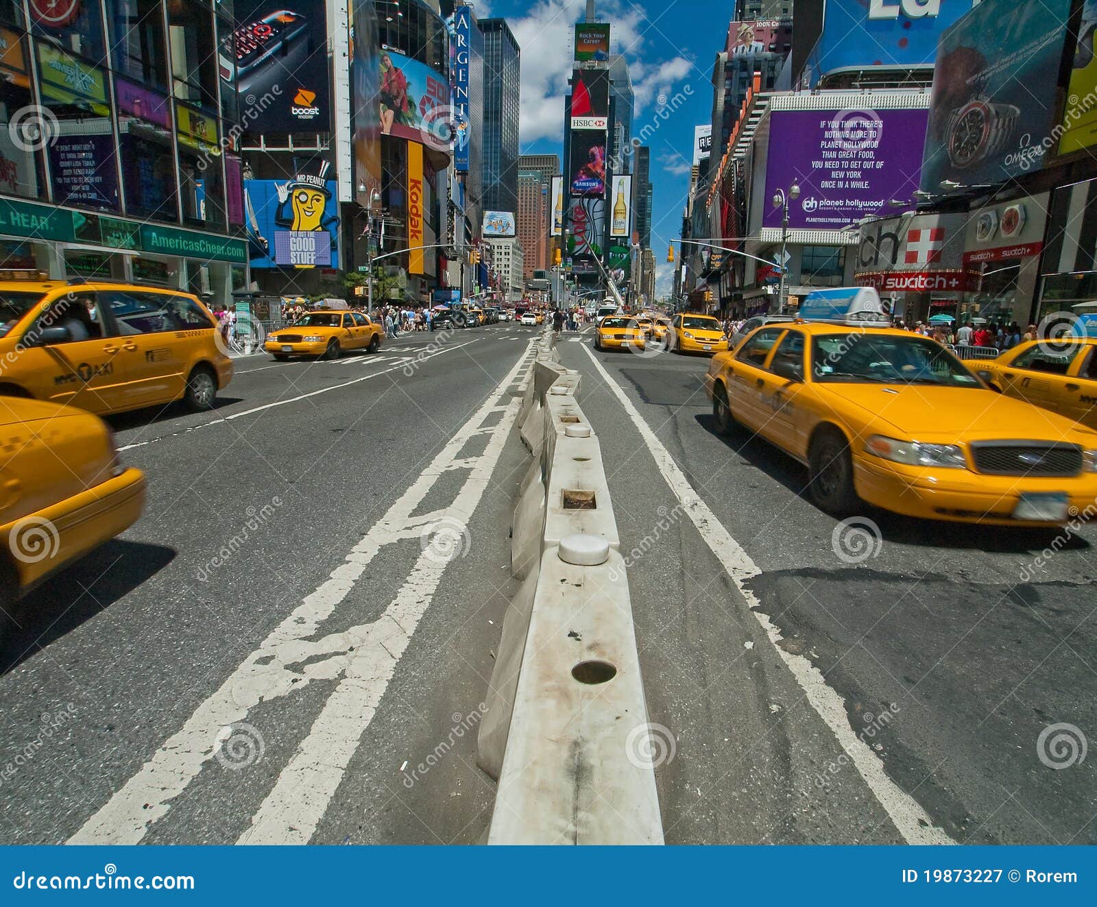 NY taxis editorial photography. Image of motion, tourism 19873227