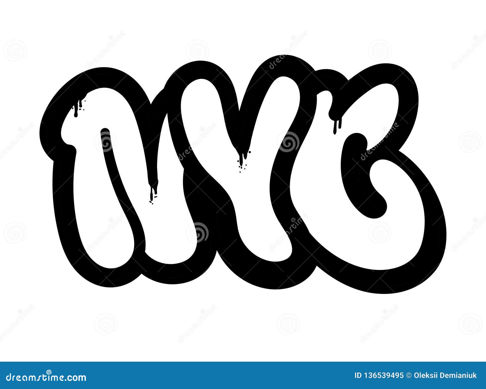 Black Words on White Ny City Souvenir Nyc Cool Urban Graffiti Font Pattern Single Toggle Switch 3dRose lsp_157616_1 New York Text Design 
