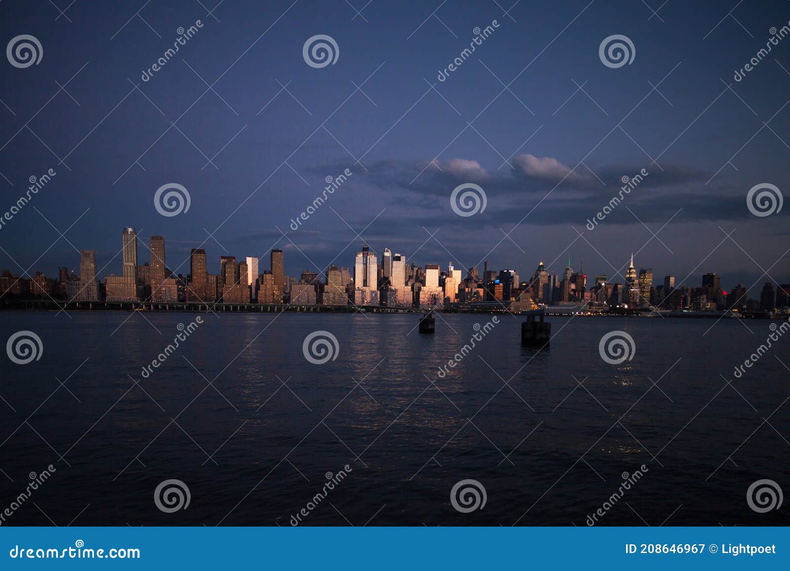 Manhattan View from New Jersey Stock Image Image of structure, cruise 208646967
