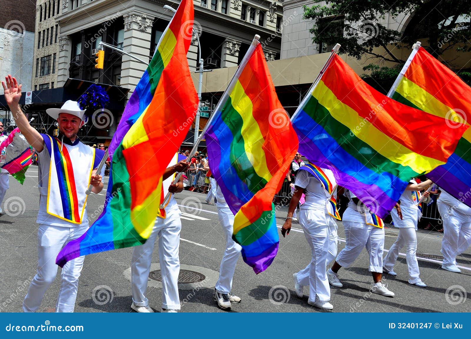 gay pride rainbow flag pictures