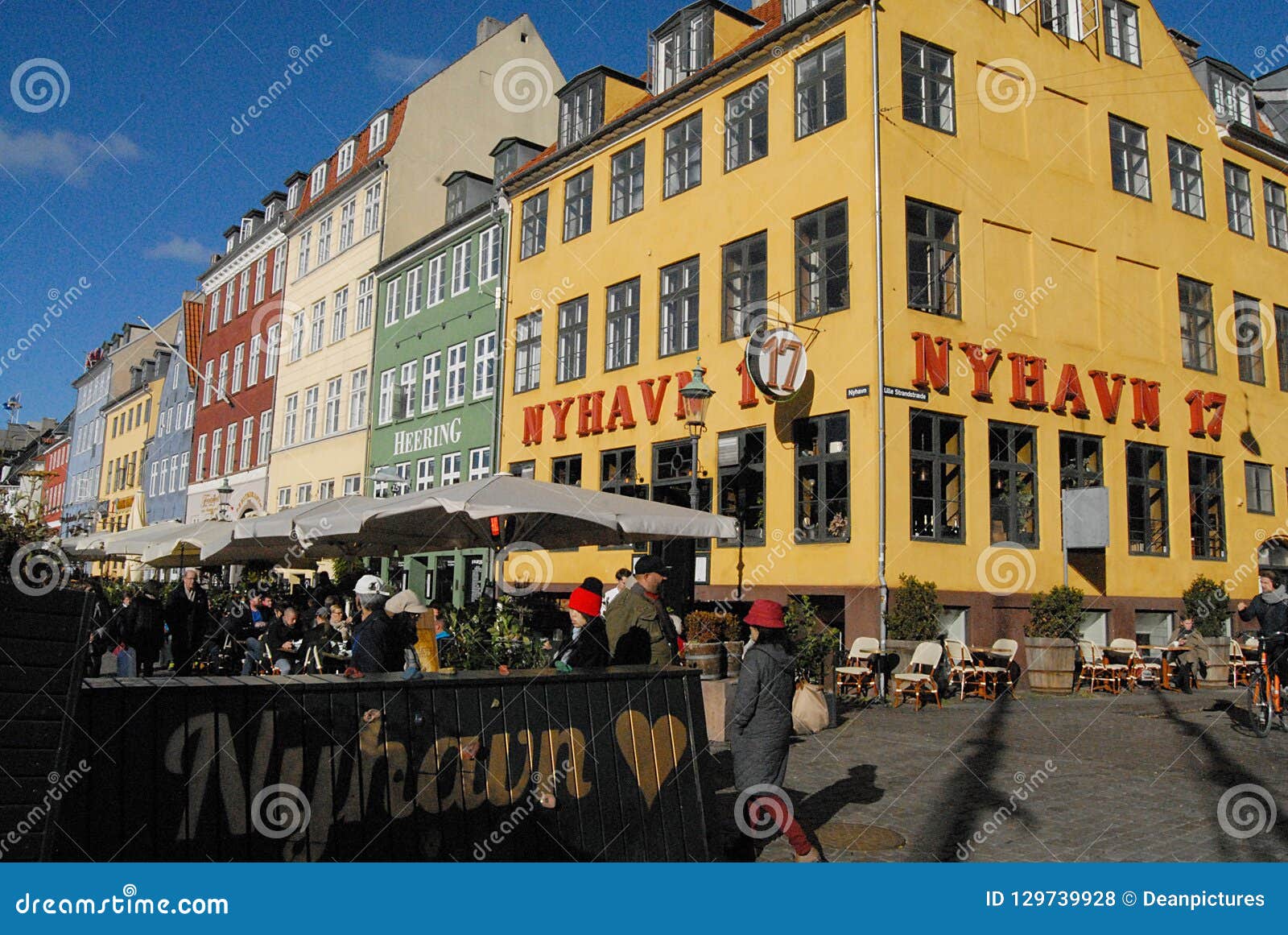 Nyhavn Canal _Copenhagen Denmark. Editorial Stock Photo - Image of ...