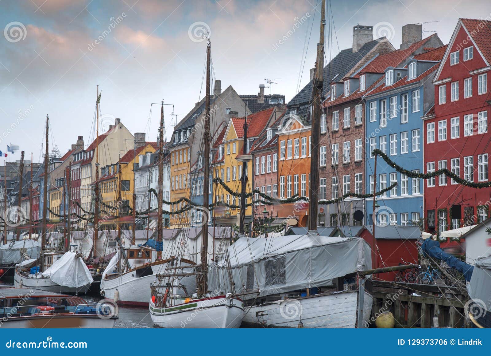 Nyhavn is the Old Harbor of Copenhagen Stock Photo - Image of europe ...