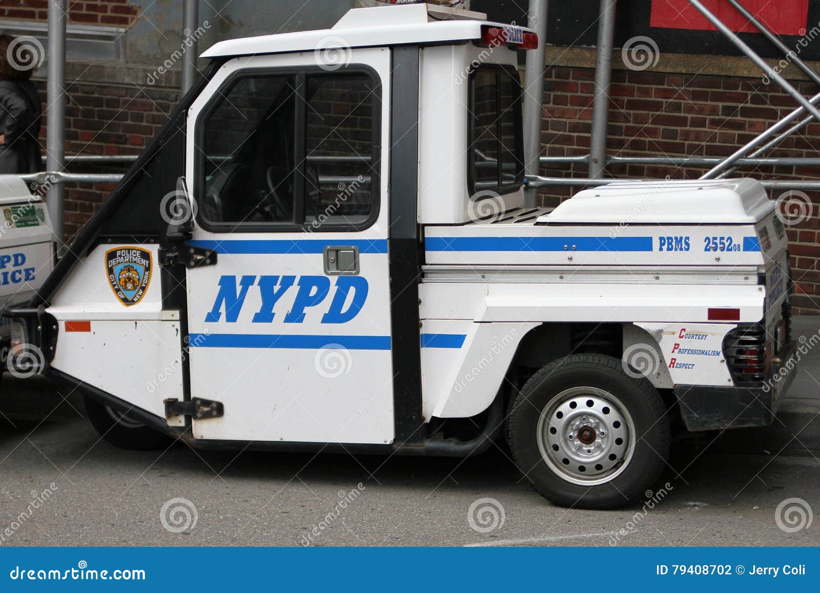 NYPD Parking Enforcement Vehicle Editorial Photography - Image of
