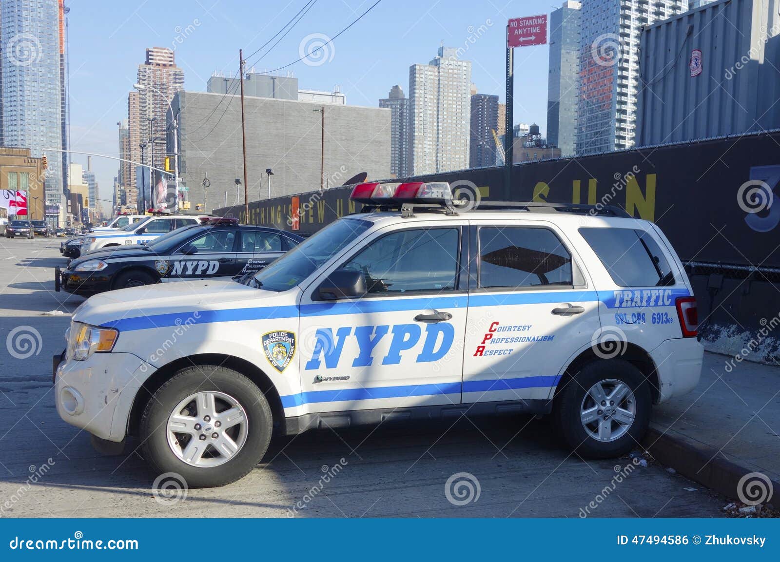 NYPD Traffic Control Vehicle In Manhattan Editorial Photo - Image: 47494586