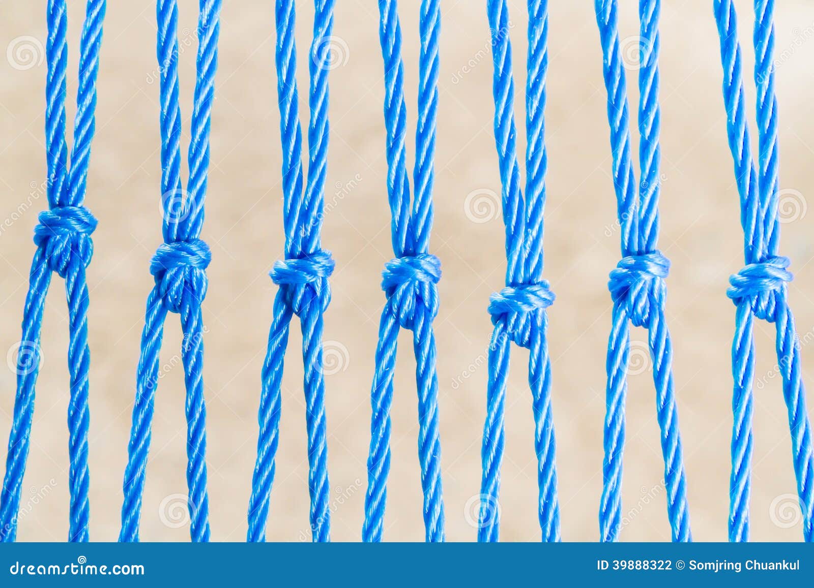 Nyron ropes with knot stock photo. Image of figure, knot - 39888322