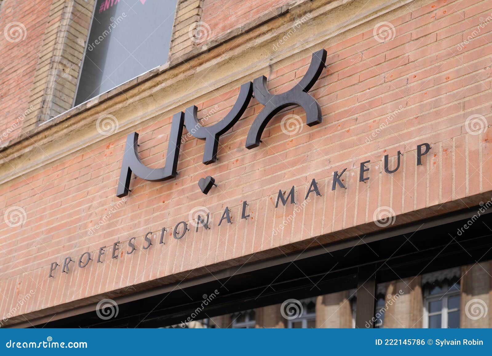 NYX Professional Makeup Sign Brand and Logo Text of Trendy Shop