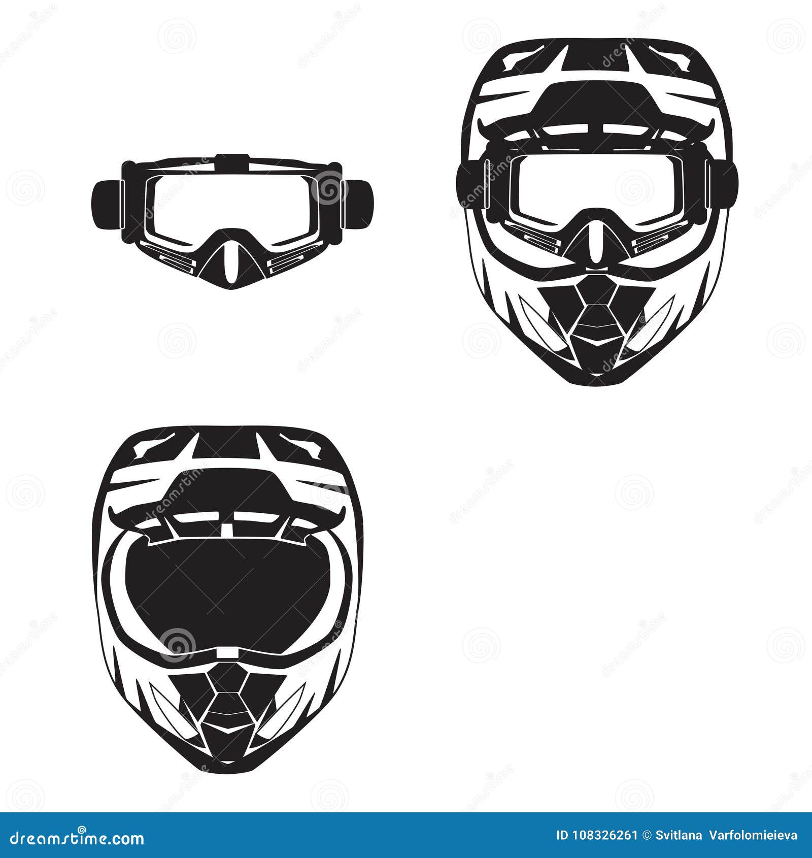 Óculos de equitação masculino, Capacete de Motocicleta Motocross