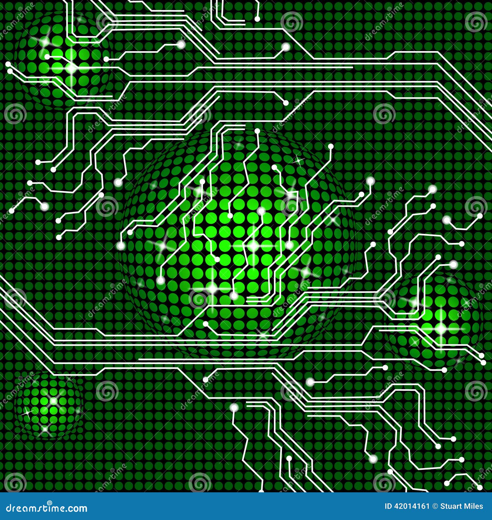 O circuito eletrônico representa olá! a tecnologia e os fundos. Circuito eletrônico que indica olá! a tecnologia e os dados