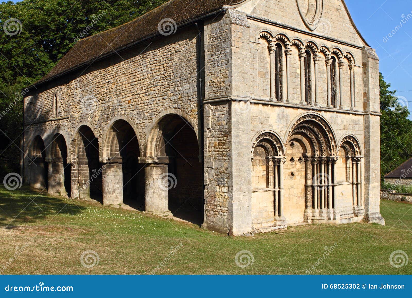 O Convento De St Leonard, Stamford Foto de Stock Imagem de classe, arco 68525302