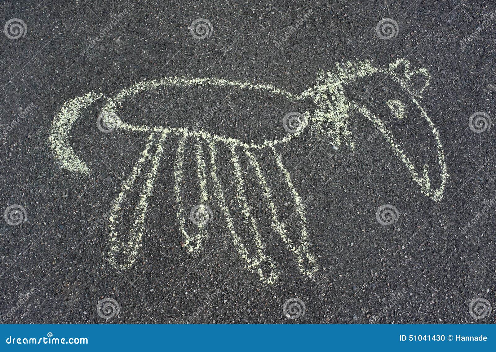 O Desenho Das Crianças Do Cavalo Com Giz Foto de Stock - Imagem de  cinzento, divertir: 51041430
