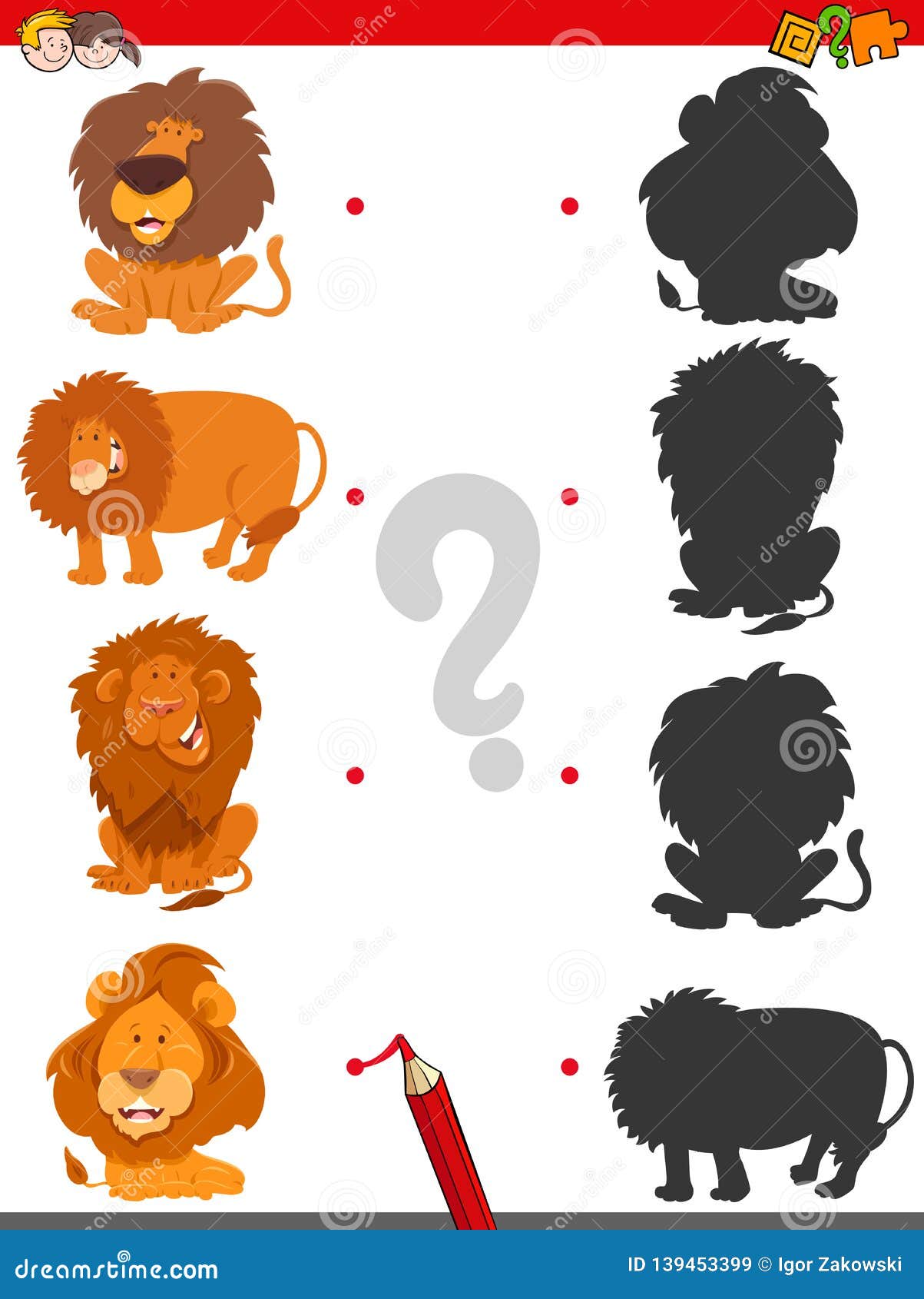 Jogo De Diferenças Com Leões De Desenhos Animados Personagens De Animais  Solução De Jogo Infantil Vetor PNG , Crianças, Jogos, Solução Imagem PNG e  Vetor Para Download Gratuito