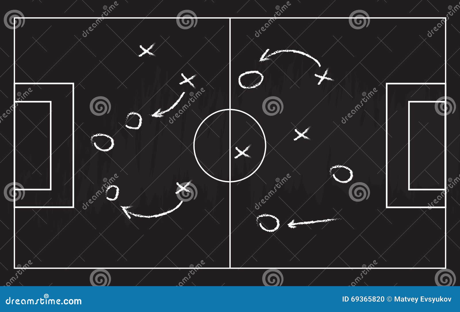 Jogadores de futebol, formação 4-2-3-1. Meio estádio de futebol imagem  vetorial de boldg© 187973202