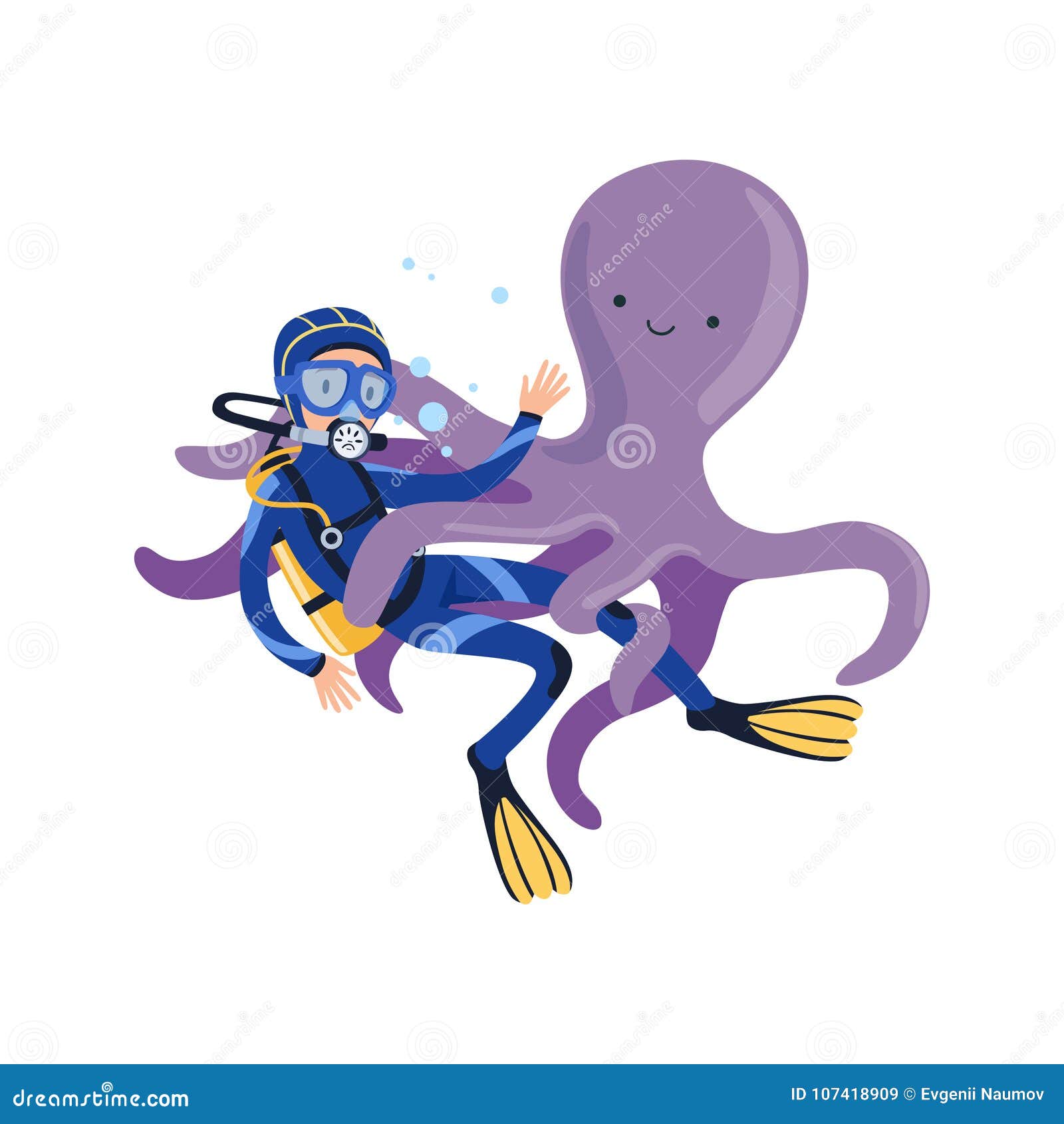 personagem monstro de desenho animado fantasia roxo - Stockphoto