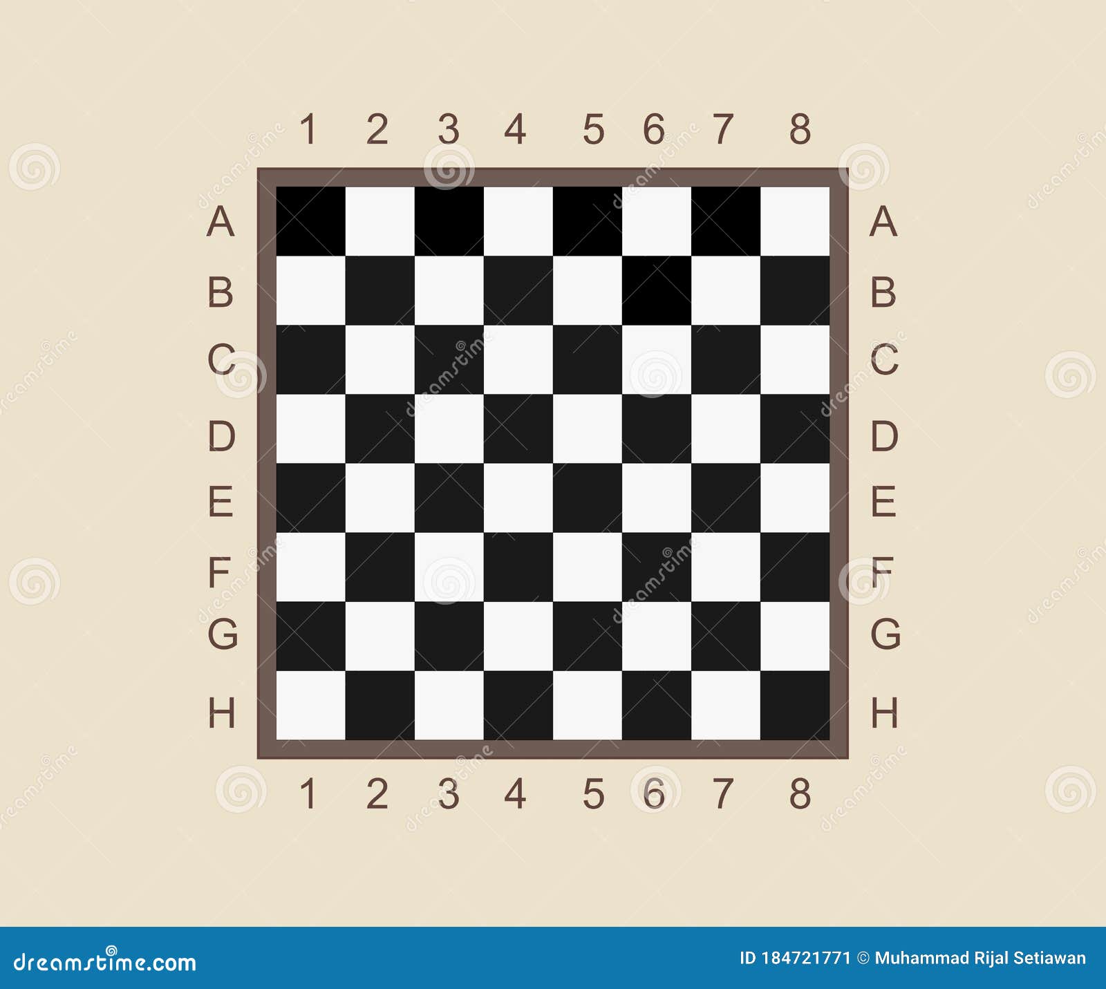 Desenhando um tabuleiro de xadrez usando uma perspectiva com 2