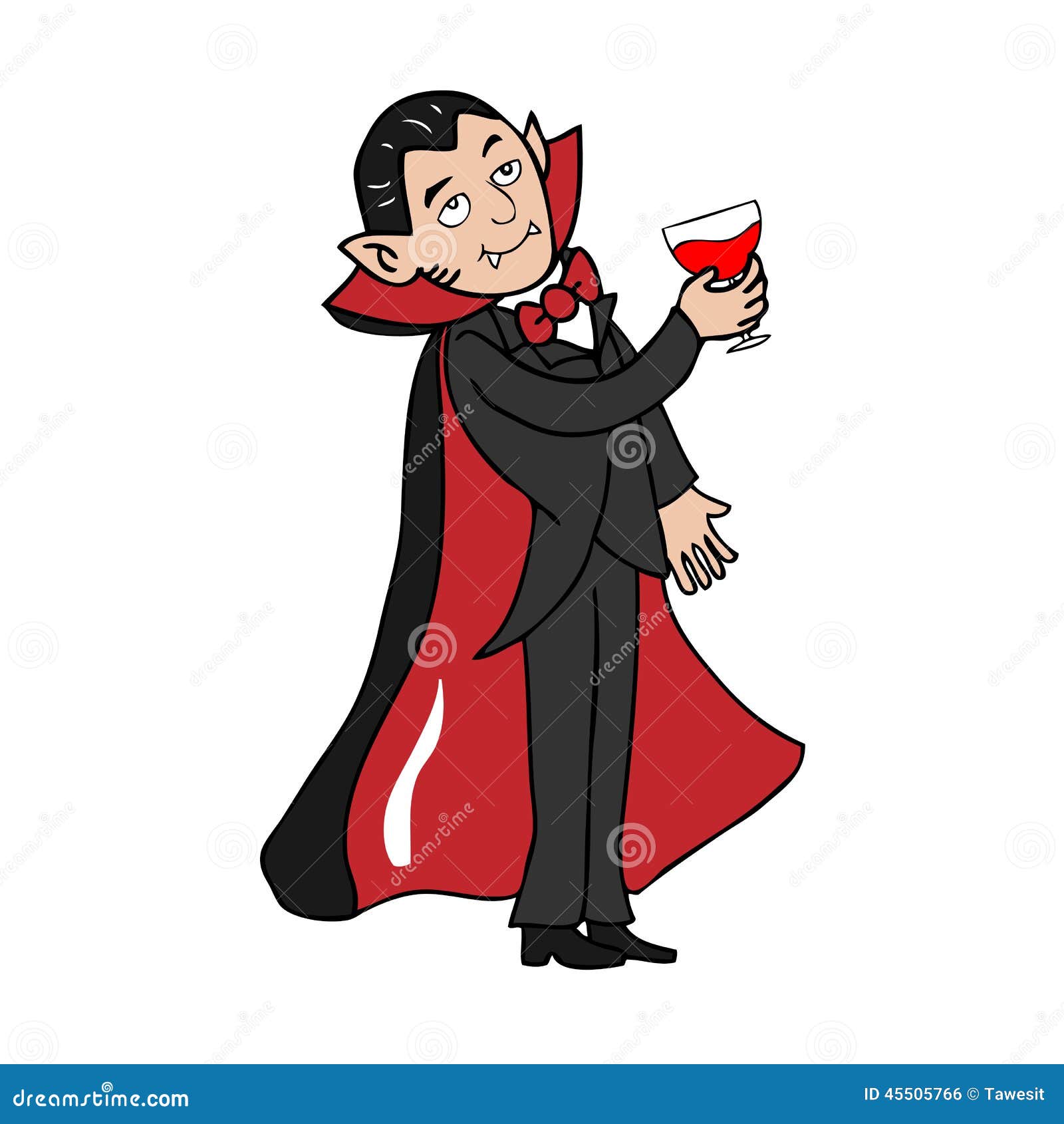 El vampiro bebe sangre ilustración del vector. Ilustración de feliz -  45505766