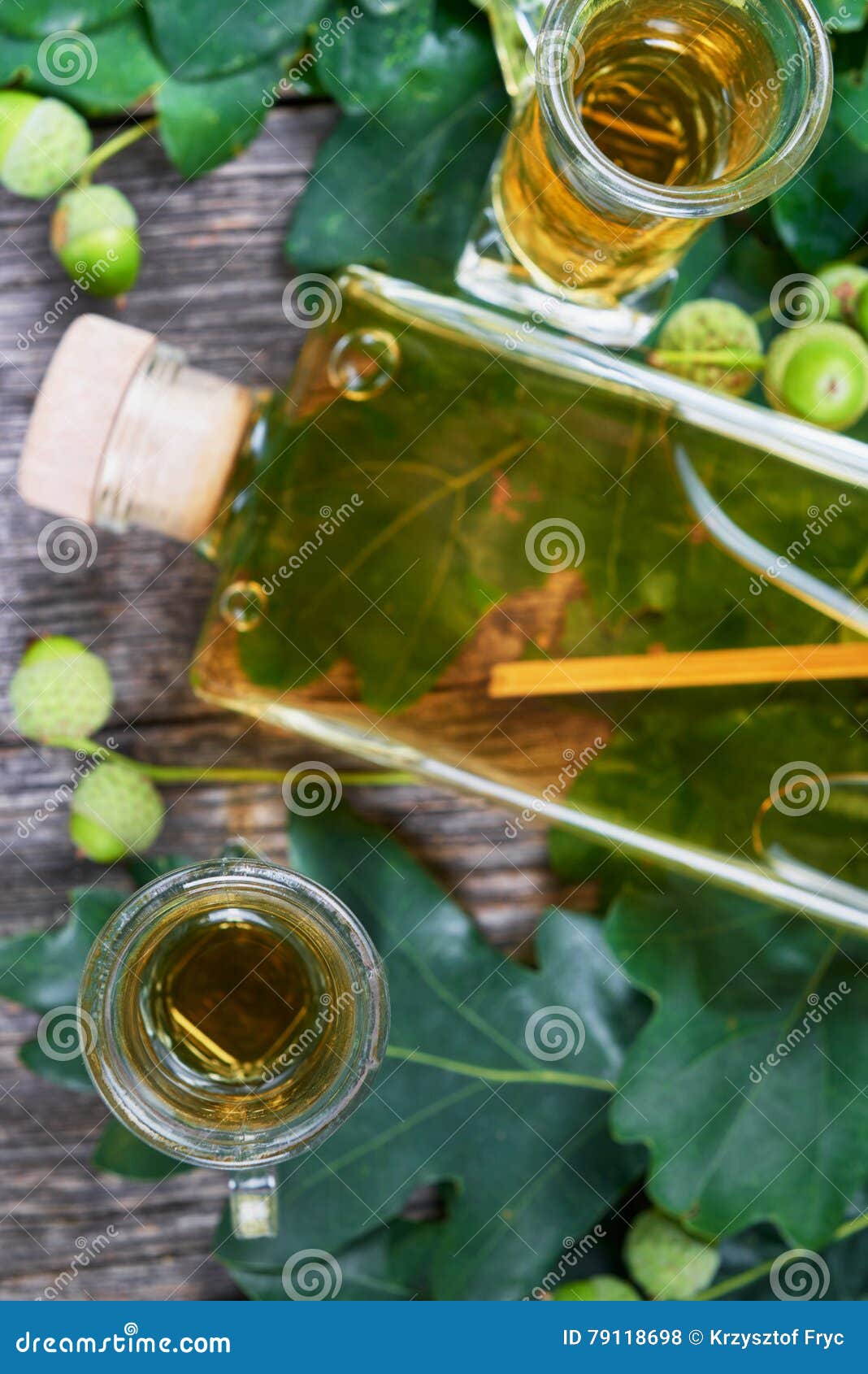 Oak tree alcohol stock photo. Image of garden, brown 79118698