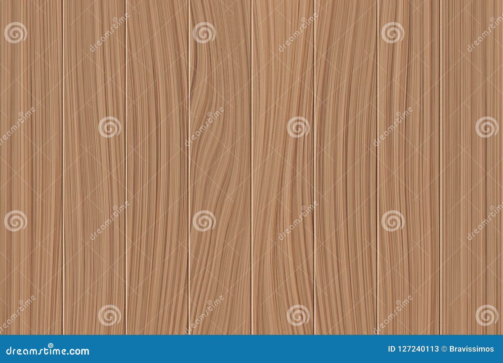 Wood Board Isolated On White Background Vertical Plank Planks Wood