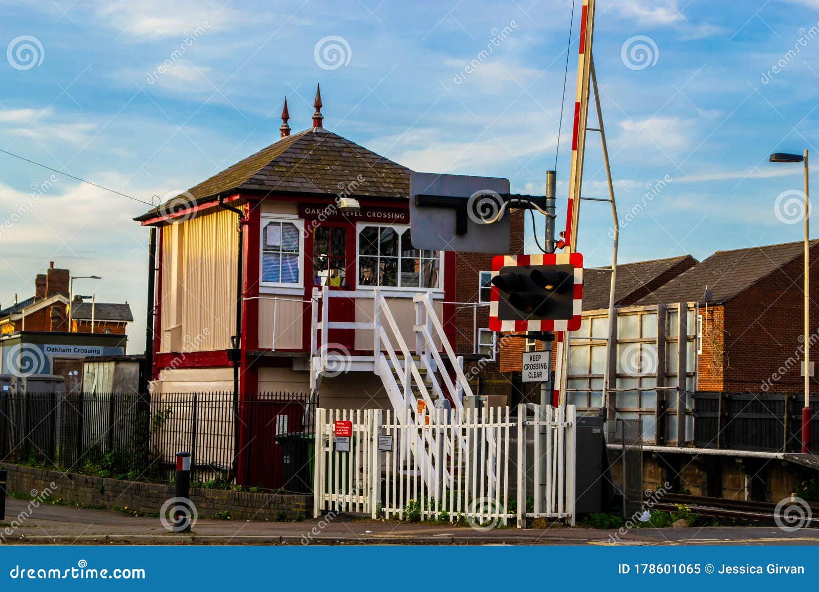 Oakham Rutland England December 24 19 Oakham Level Crossing Signal Box Stock Image Image Of Famous Europe Oakham Rutland England December 24 19 Oakham Level Crossing Signal Box Stock Image Image Of Famous Europe