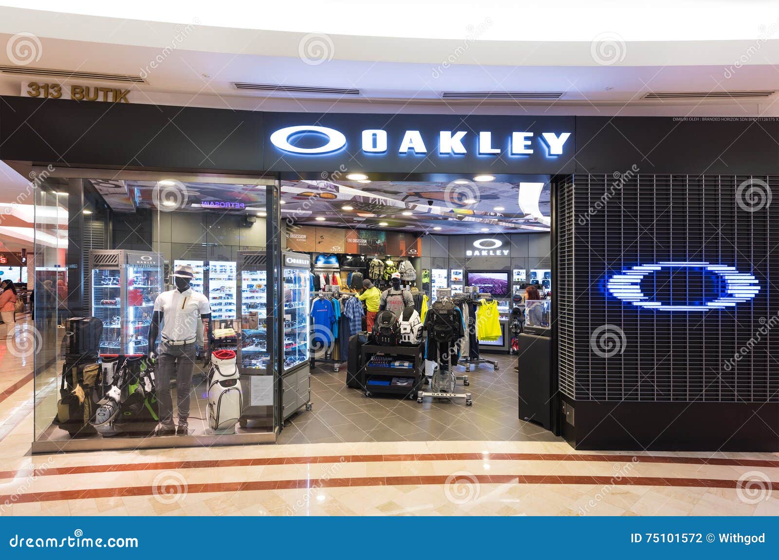 Shopping at Oakley