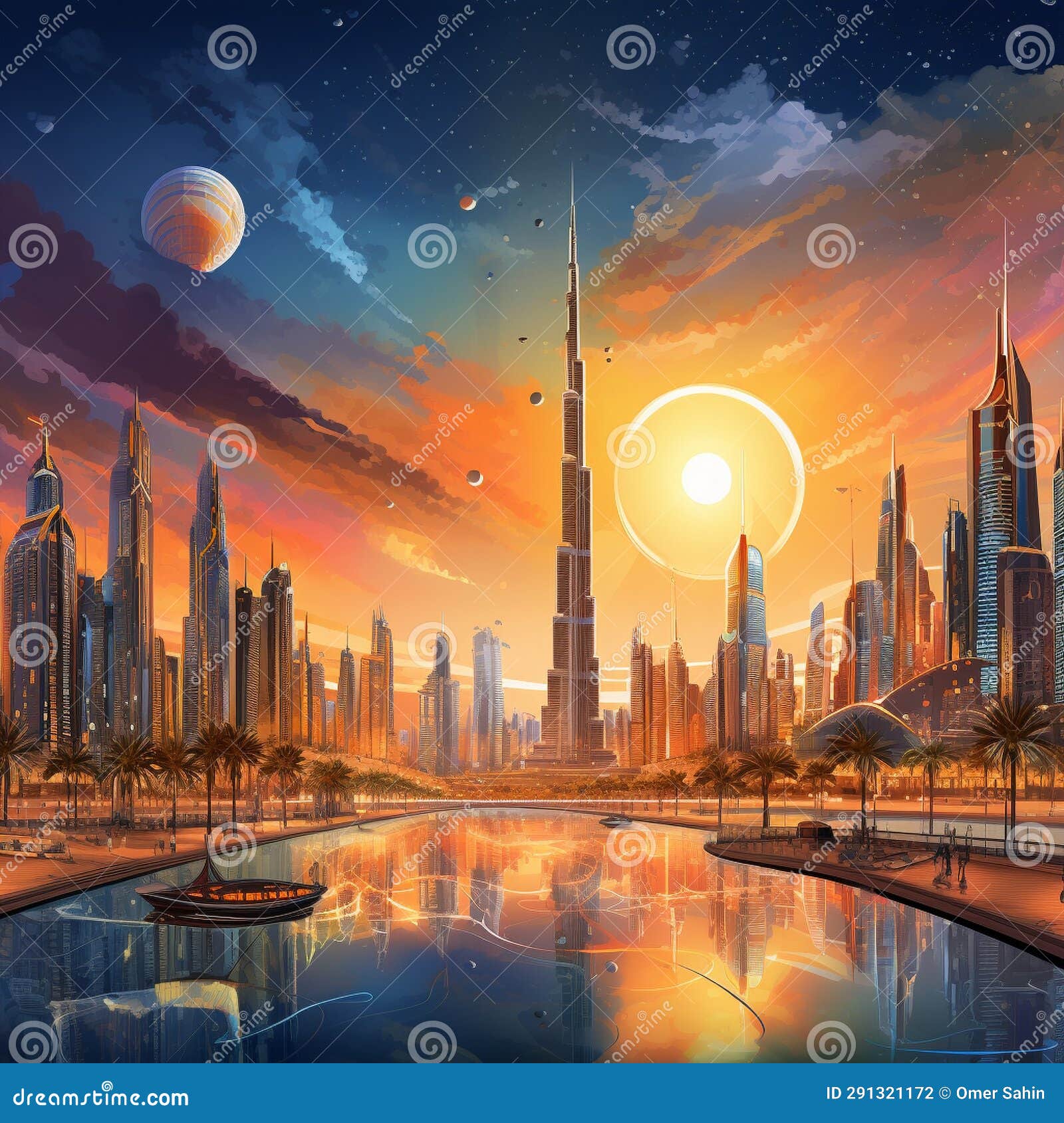 The Oasis of Tomorrow: a Glimpse into Dubai S Futuristic Metropolis Surrounded by Timeless Sands 