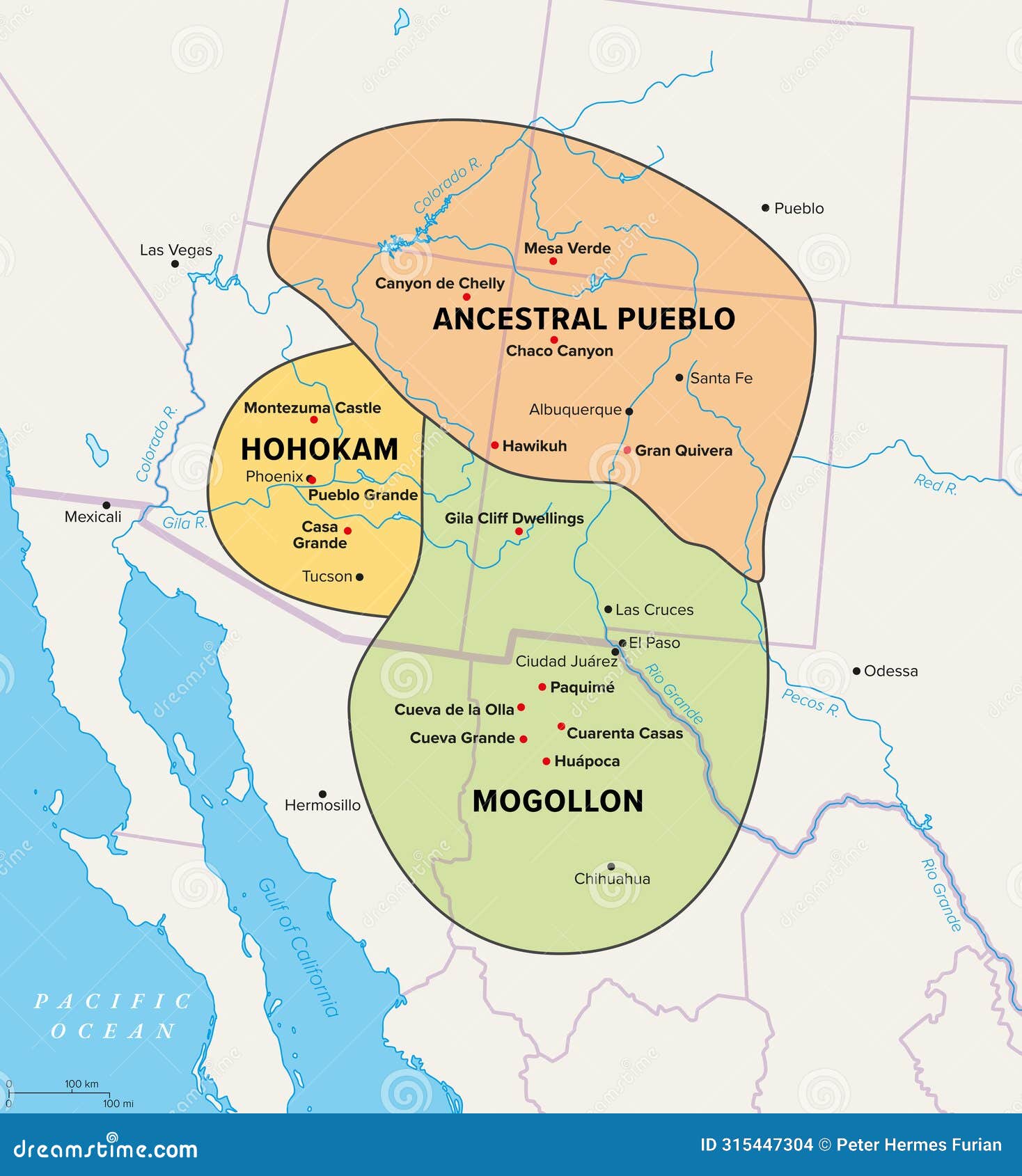 oasisamerica, a cultural region of indigenous peoples in north america