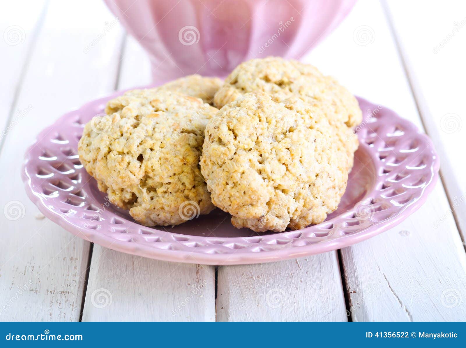 Oat bran cookies stock photo. Image of snack, sweet, breakfast 41356522