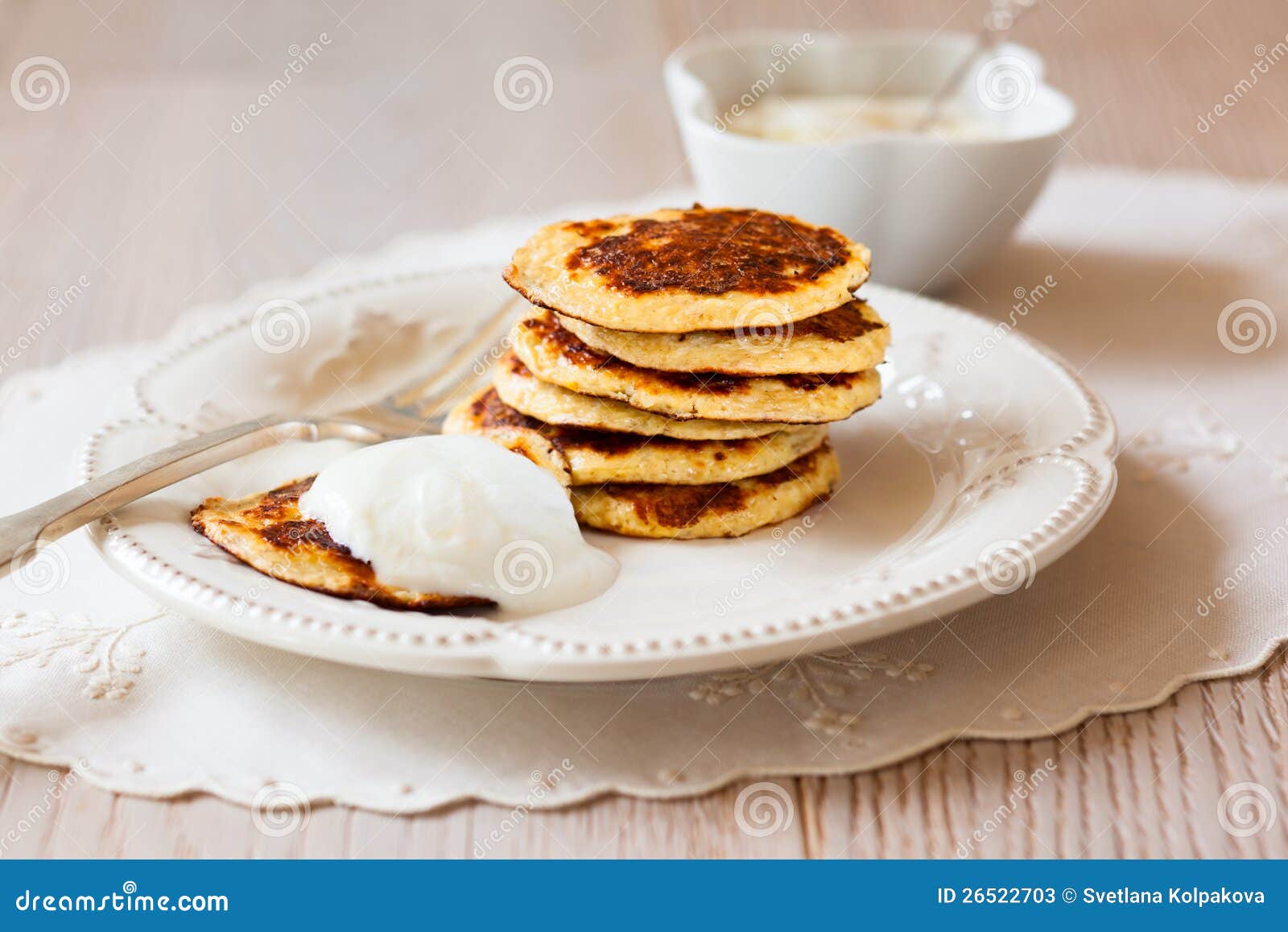 Oat Bran Pancake stock image. Image of freshness, food 26522703