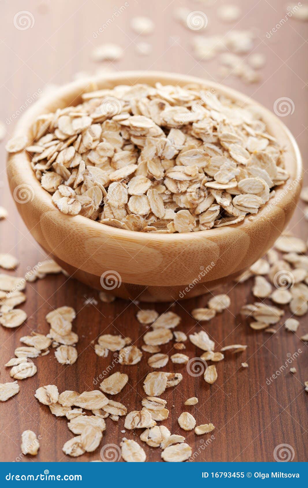 Oat flakes stock image. Image of snack, muesli, granola 16793455