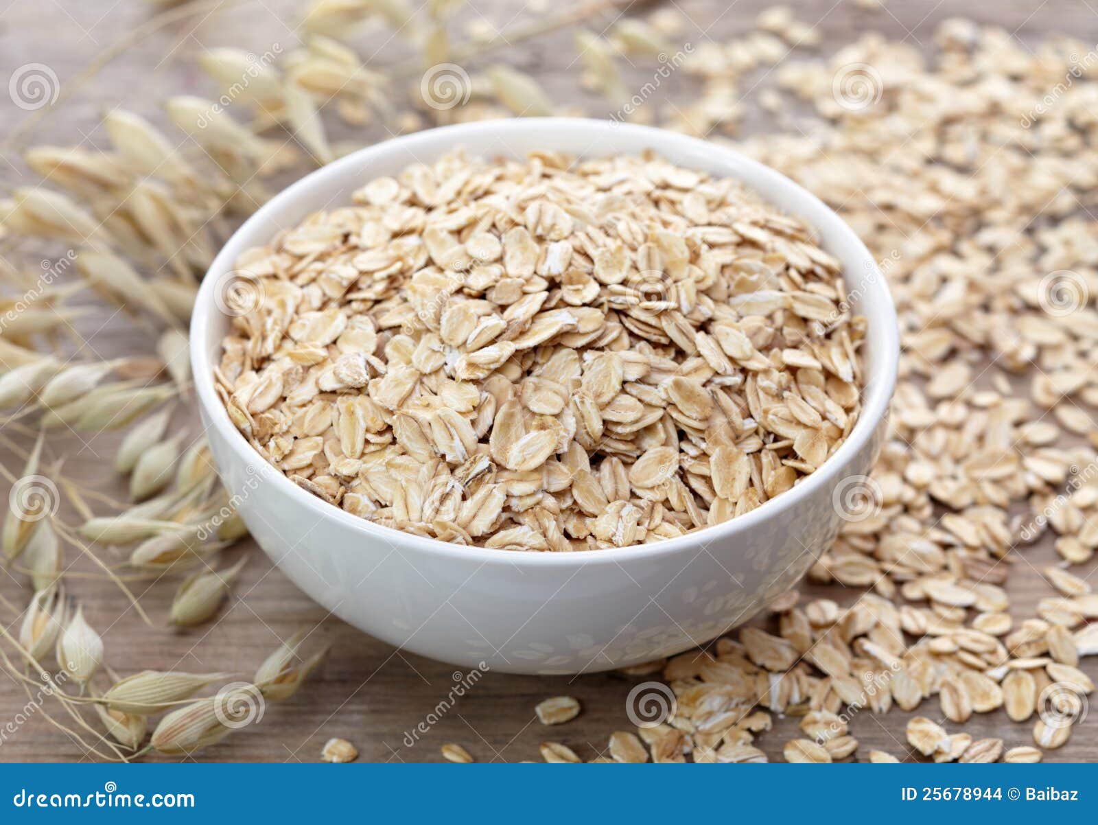 Oat flakes stock photo. Image of closeup, nutrition, healthy - 25678944