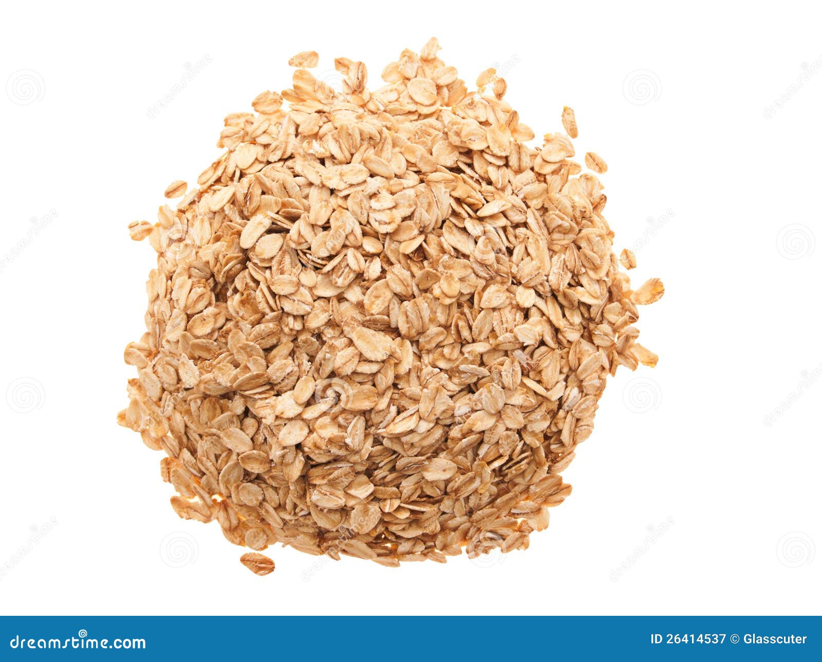 Oat-flakes stock image. Image of porridge, ingredient - 26414537