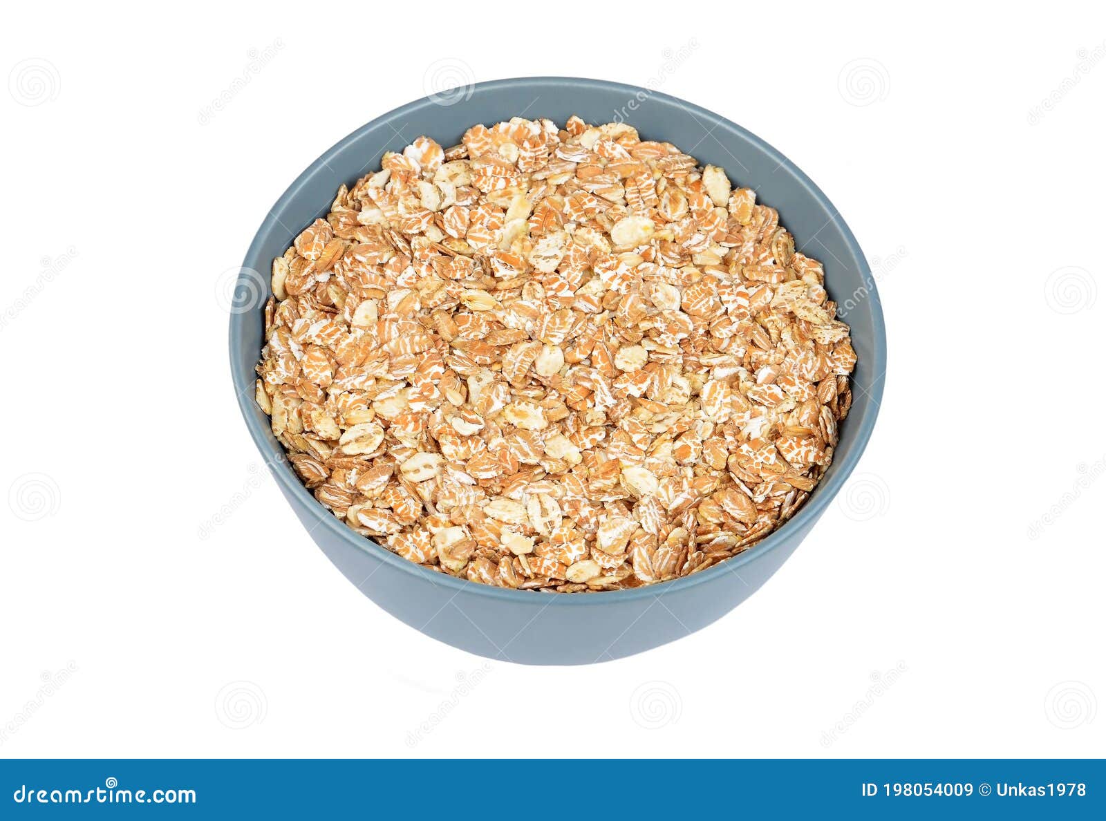 Oatmeal in bowl stock image. Image of nutrition, gruel 198054009