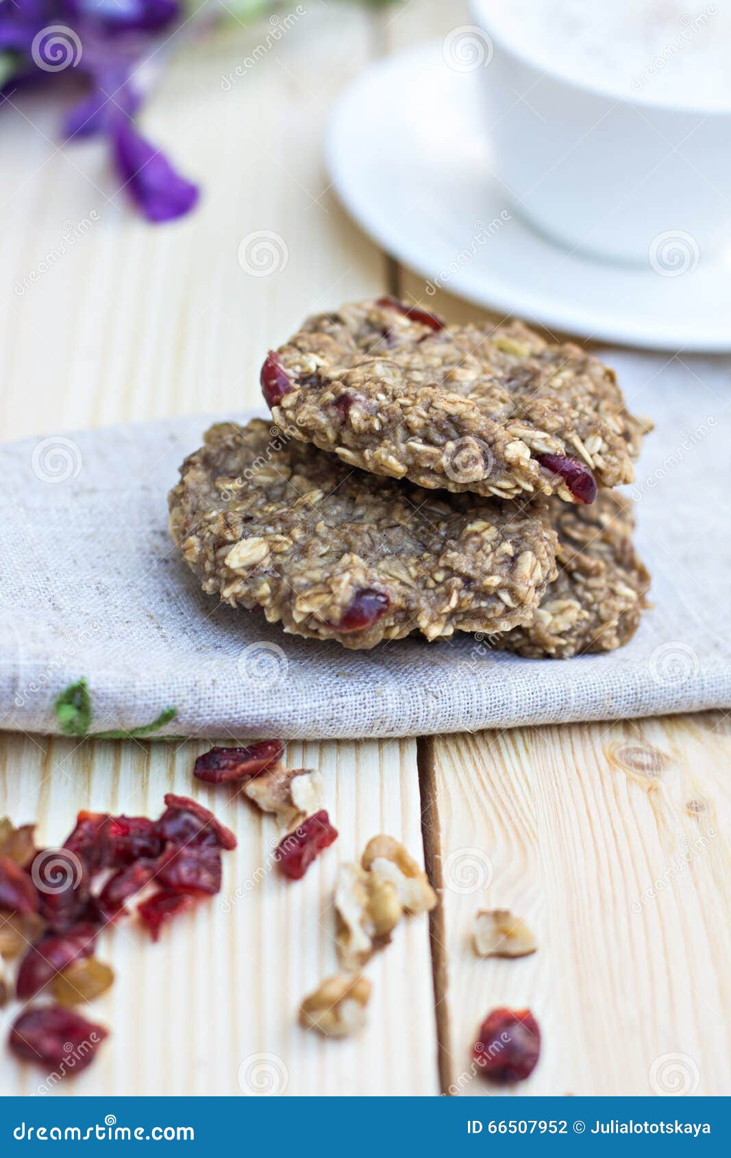 Oatmeal cookie diet stock photo. Image of food, cake 66507952