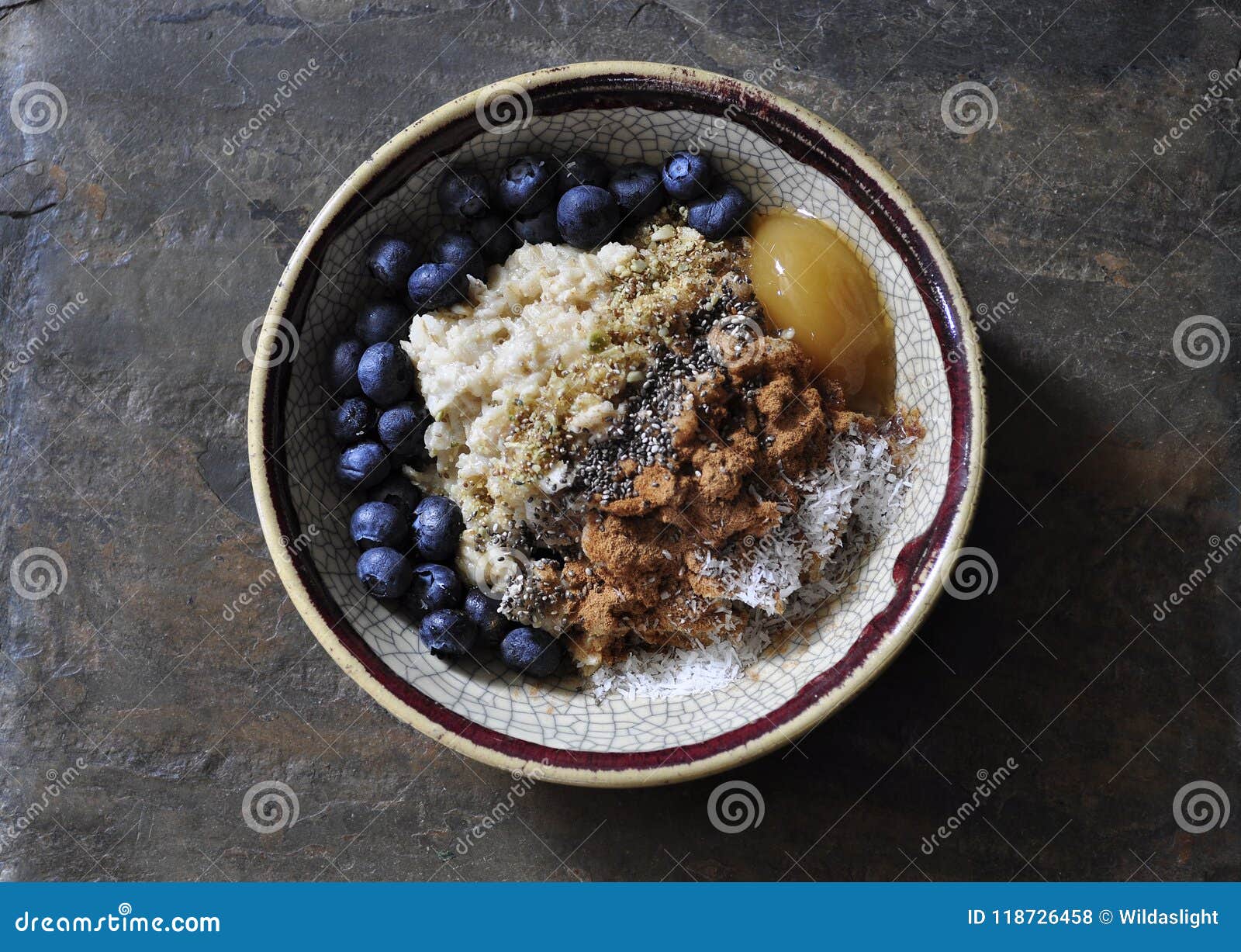 Protein Fiber Filled Breakfast Stock Photos - Free & Royalty-Free Stock