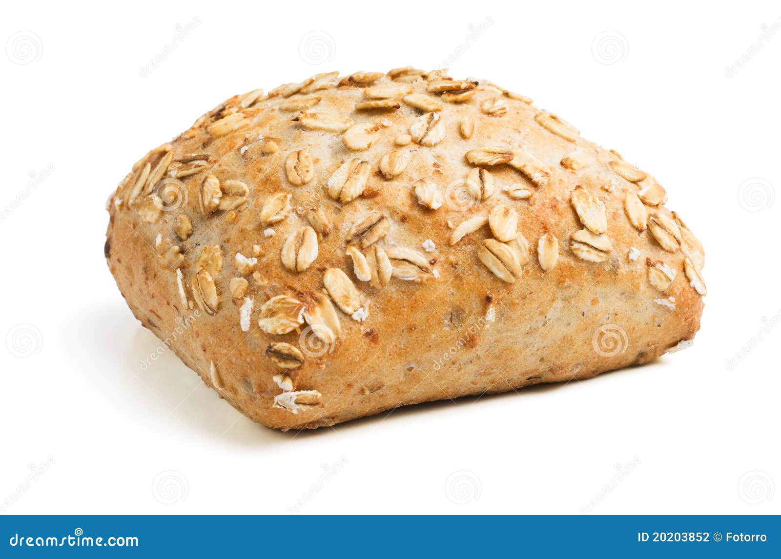 Oatmeal roll stock photo. Image of detailed, tasty, delicious - 20203852